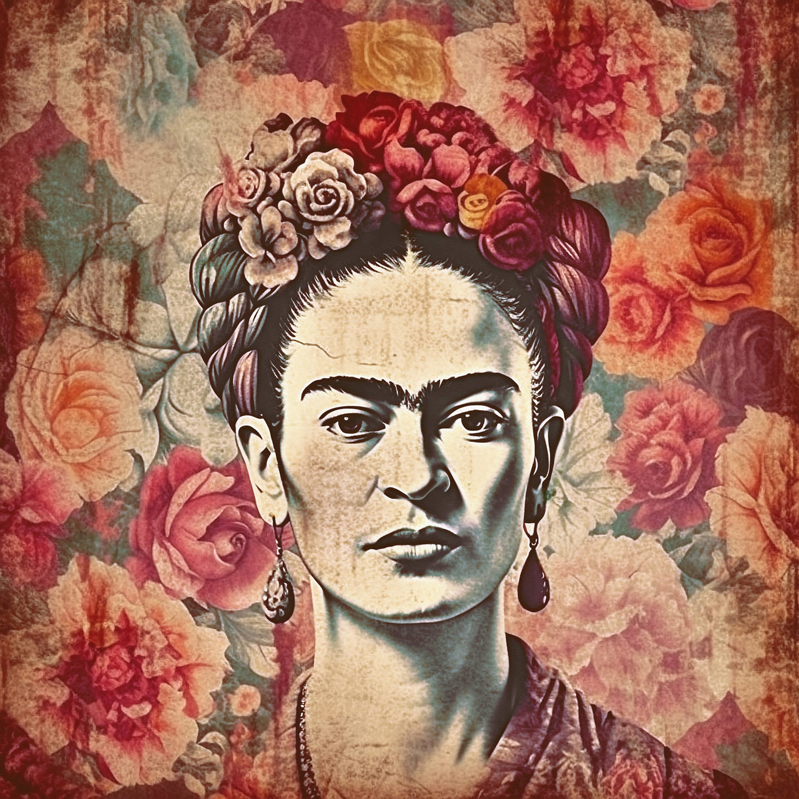 AS Leinwandbild Frida in Bloom DD133126