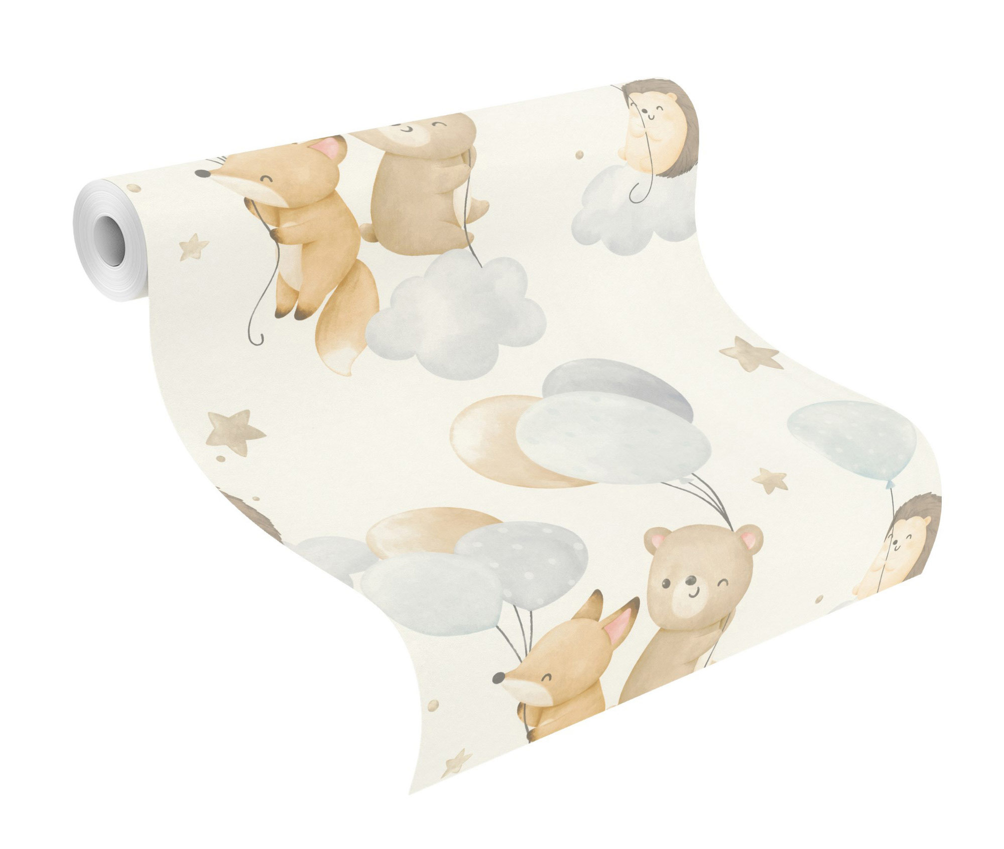 Rasch Vliestapete Kids Word 2 Blau 302127