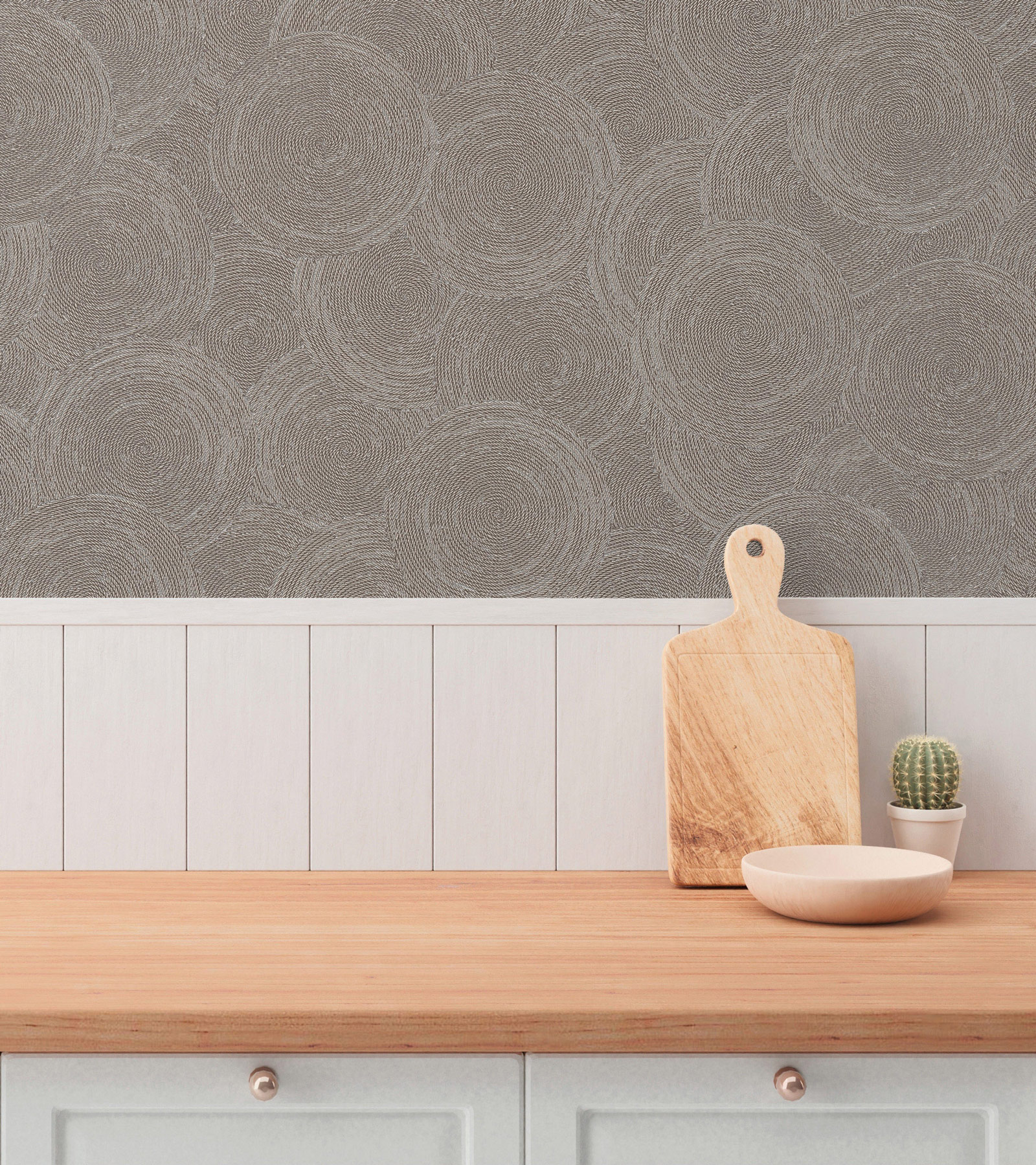 AS Vliestapete Hygge 3 Natur Braun 790932