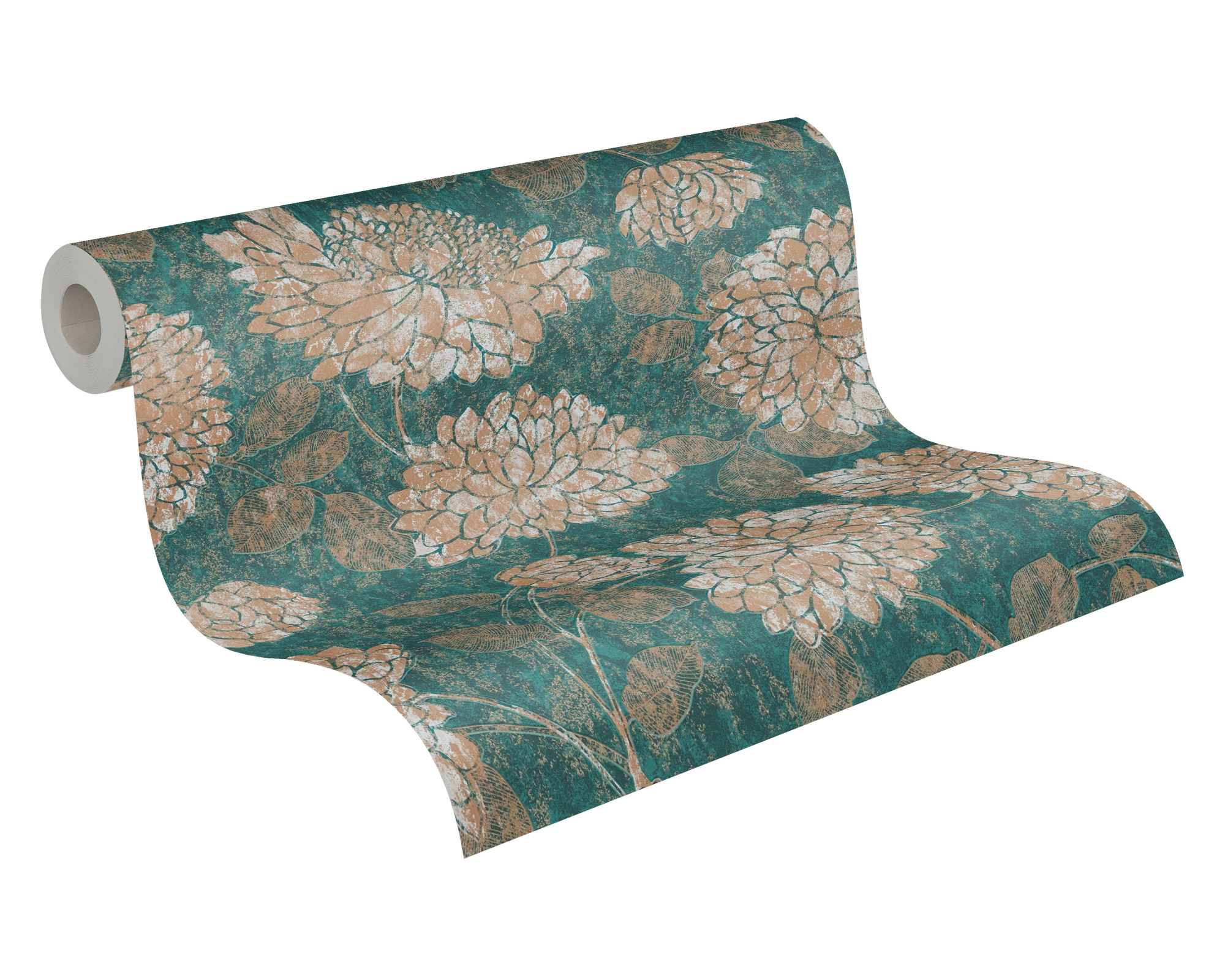 AS Vliestapete Attractive 2 Floral Grün 390254