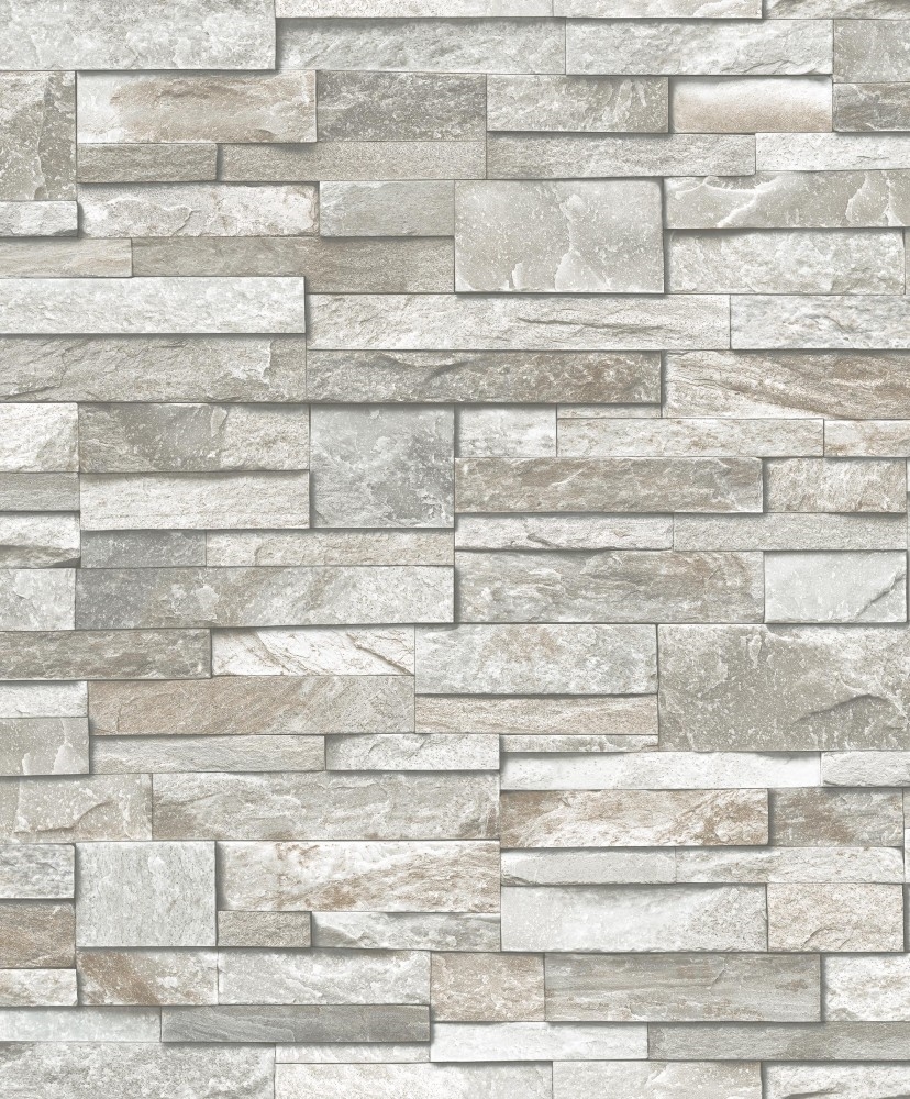Grandeco Vliestapete Exposed Mauer Steinoptik  PE-08-01-7