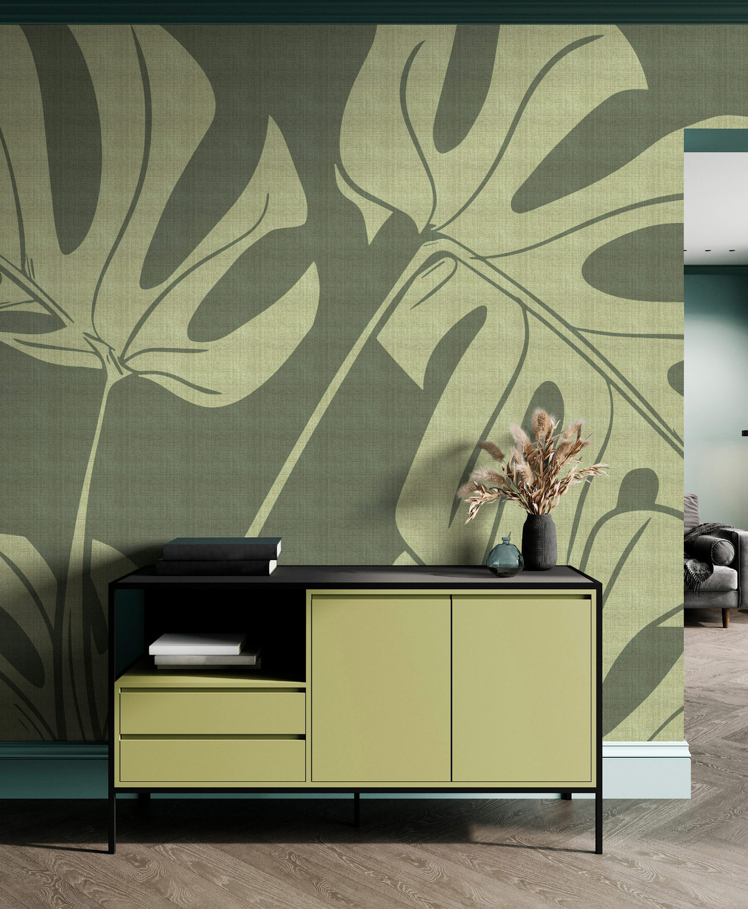 AS Fototapete Walls by Patel 5 Pflanzen Grün DD134165