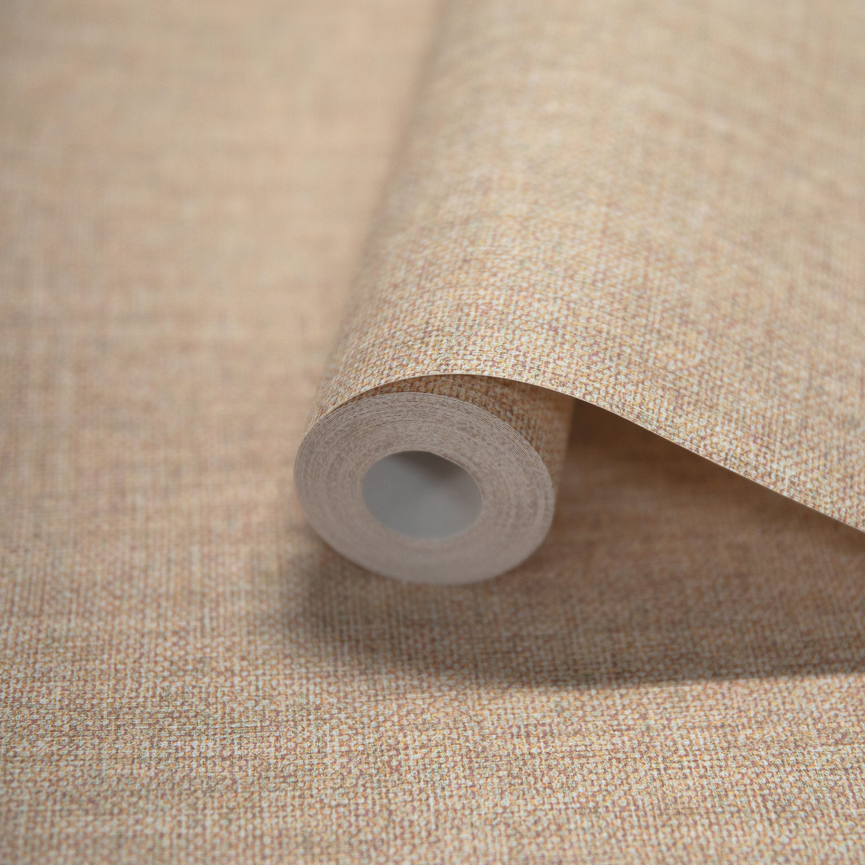 Hohenberger Vliestapete Artist Textile Plain Apricot 27257