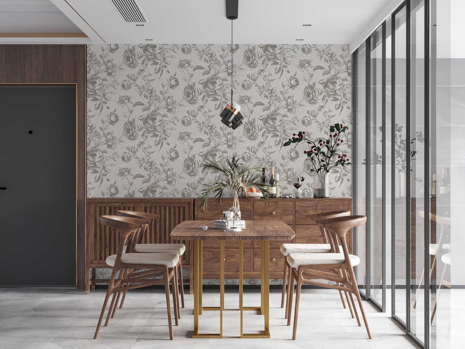 Livingwalls Vliestapete My Home My Spa Blumen 387001