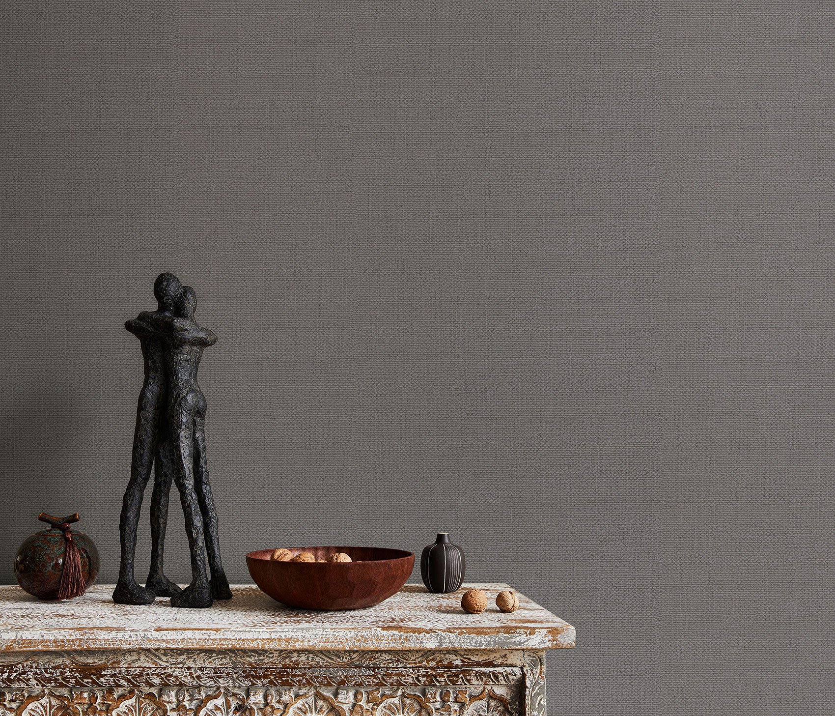 Erismann Vliestapete Opus dunkelbraun 1046333