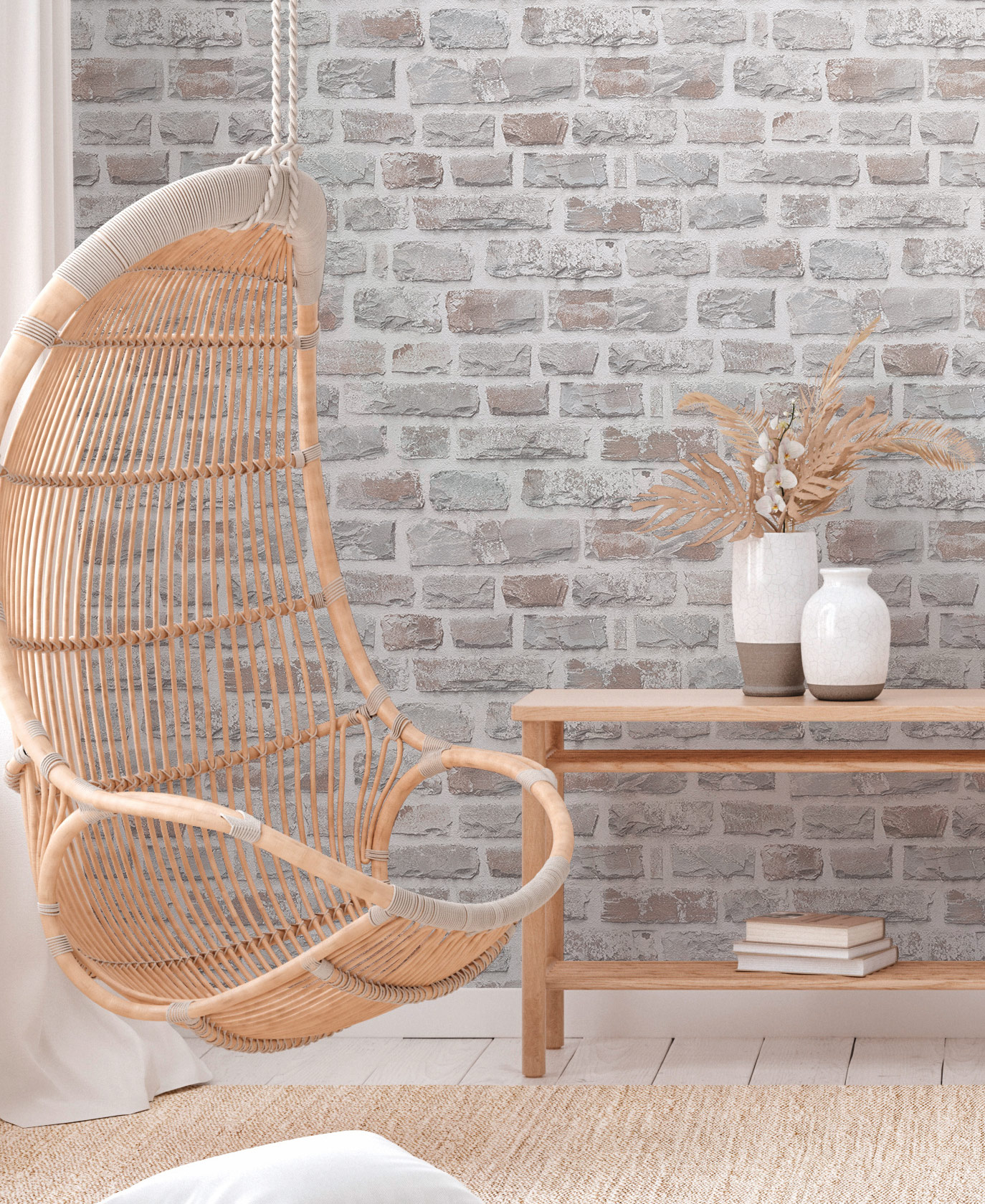 AS Vliestapete Deco Satintapete Steintapete 386371