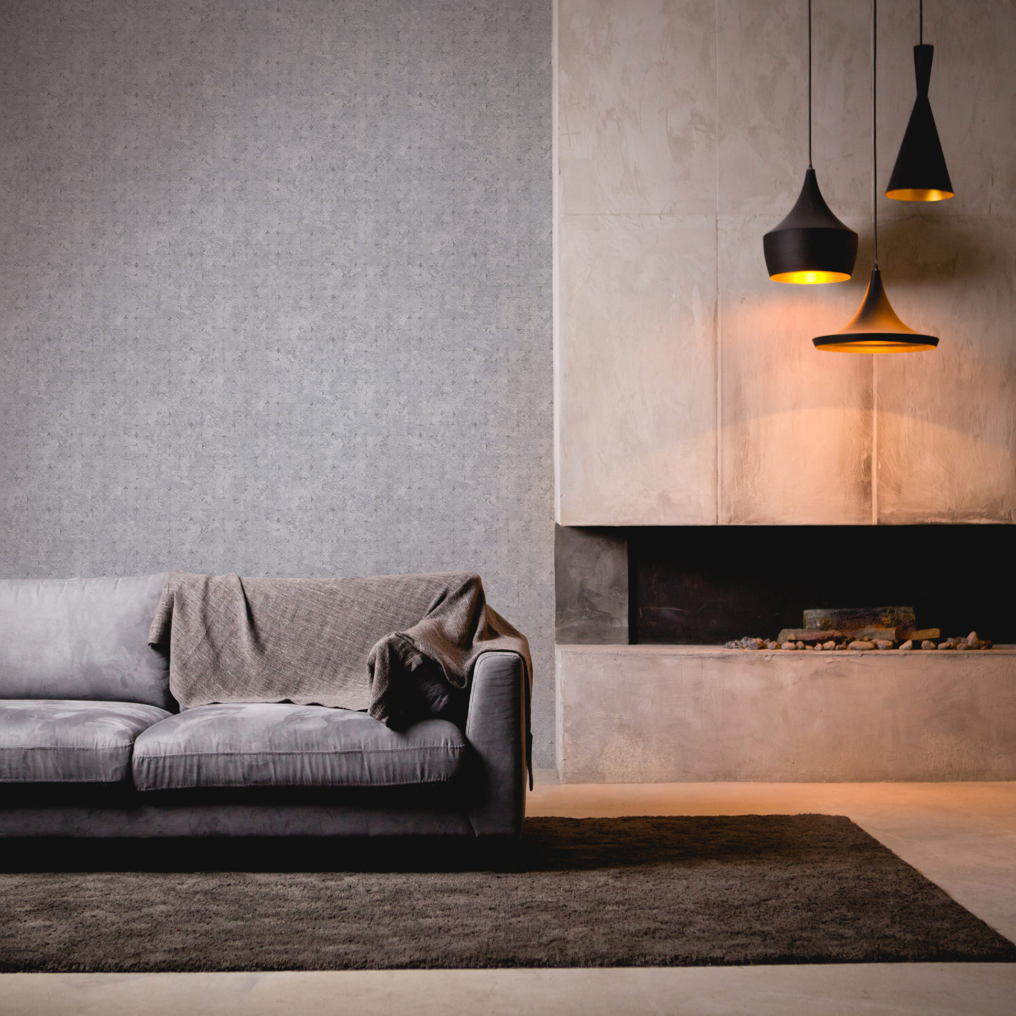 Livingwalls Vliestapete Stories of Life Used-Look Grau 39656