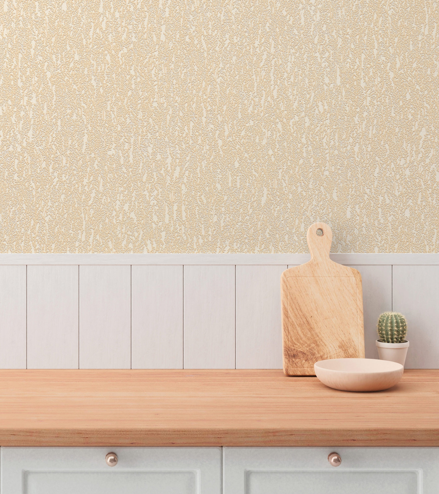 AS Vliestapete Hygge 3 Floral Beige 790953