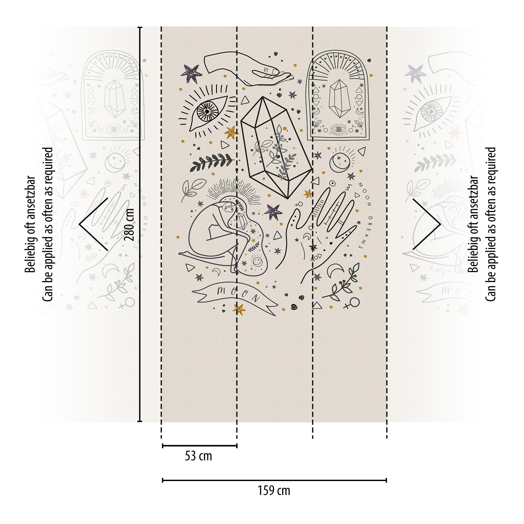 Livingwalls Vliestapete The Wall 3 Abstrakt 398231