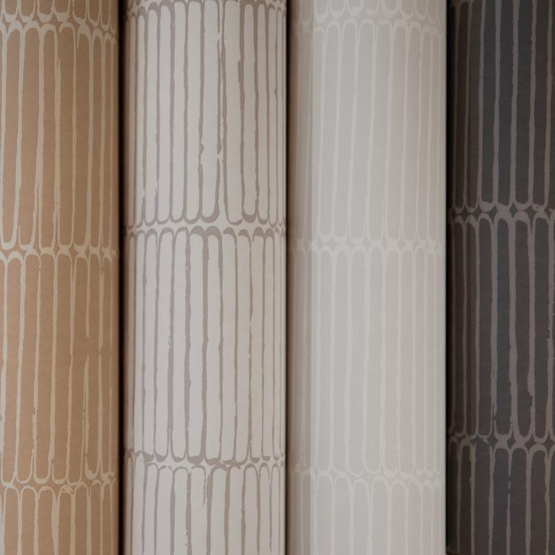 Hohenberger Vliestapete Chalk Beams Order Light Grey 65494