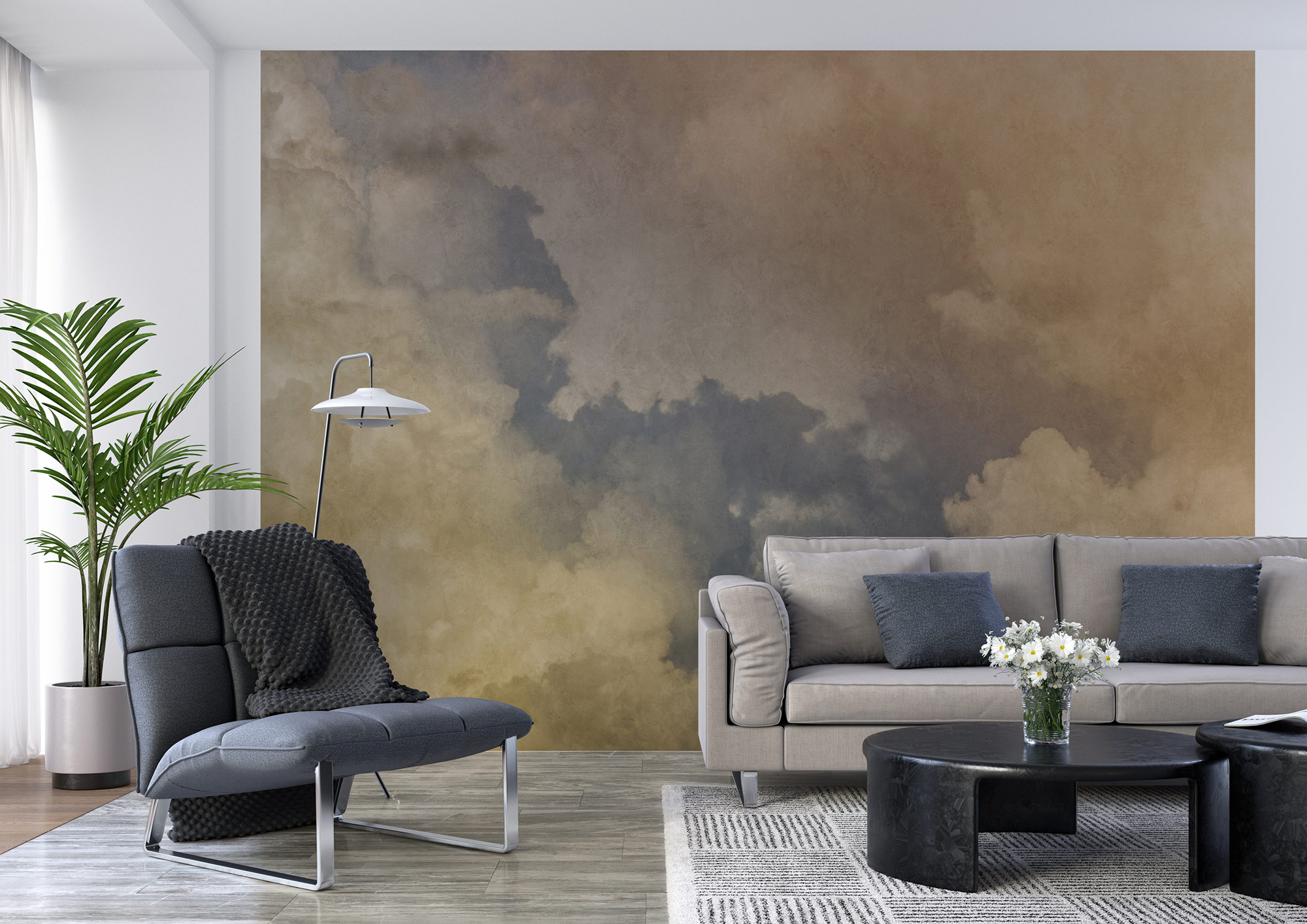 Rasch Fototapete Magic Walls Aquarell-Optik 363180