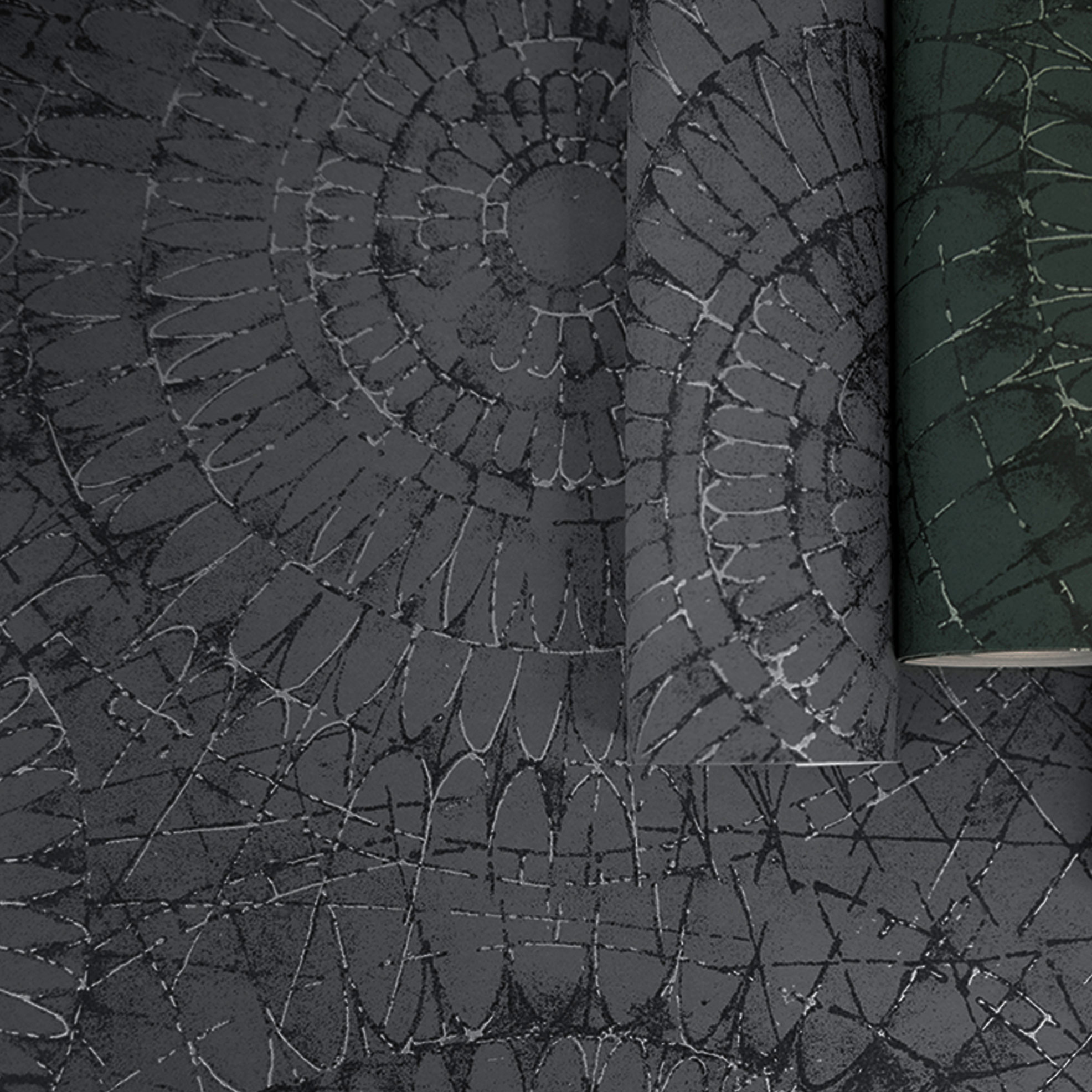 Hohenberger Vliestapete Chalk Notre Dame Grey 65569