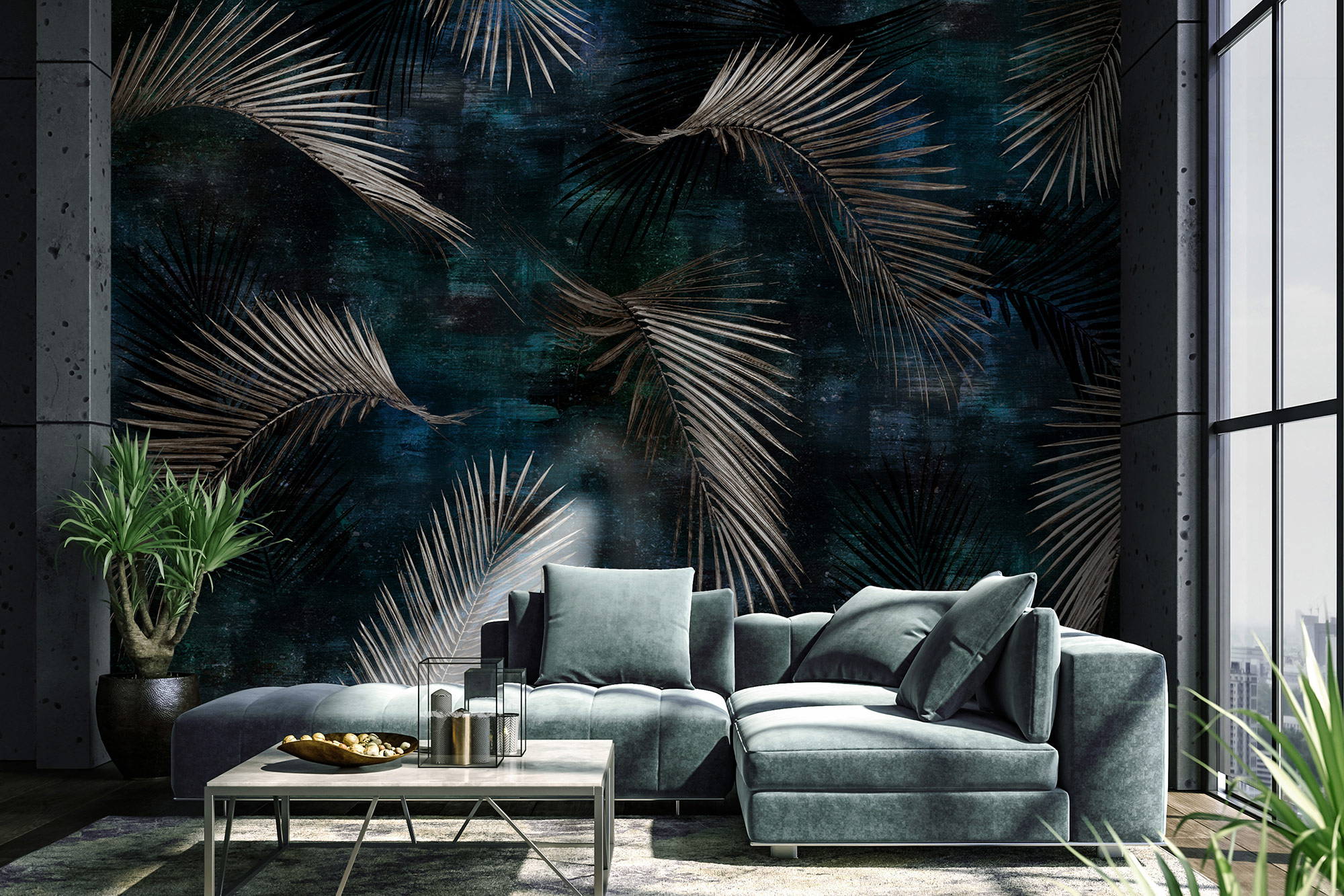 Erismann Fototapete GMK Art Edition Glossy Palms 224320