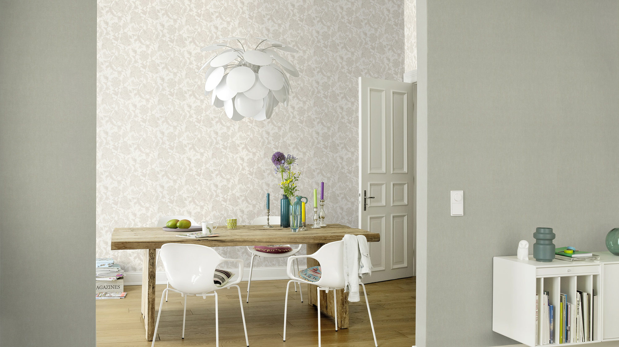 Rasch Vliestapete Sophia Blumenranken 711448
