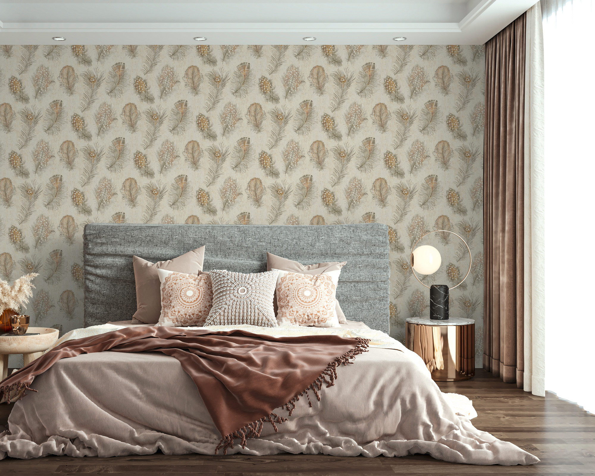 AS Vliestapete PintWalls 3 Designtapete Beige 791865