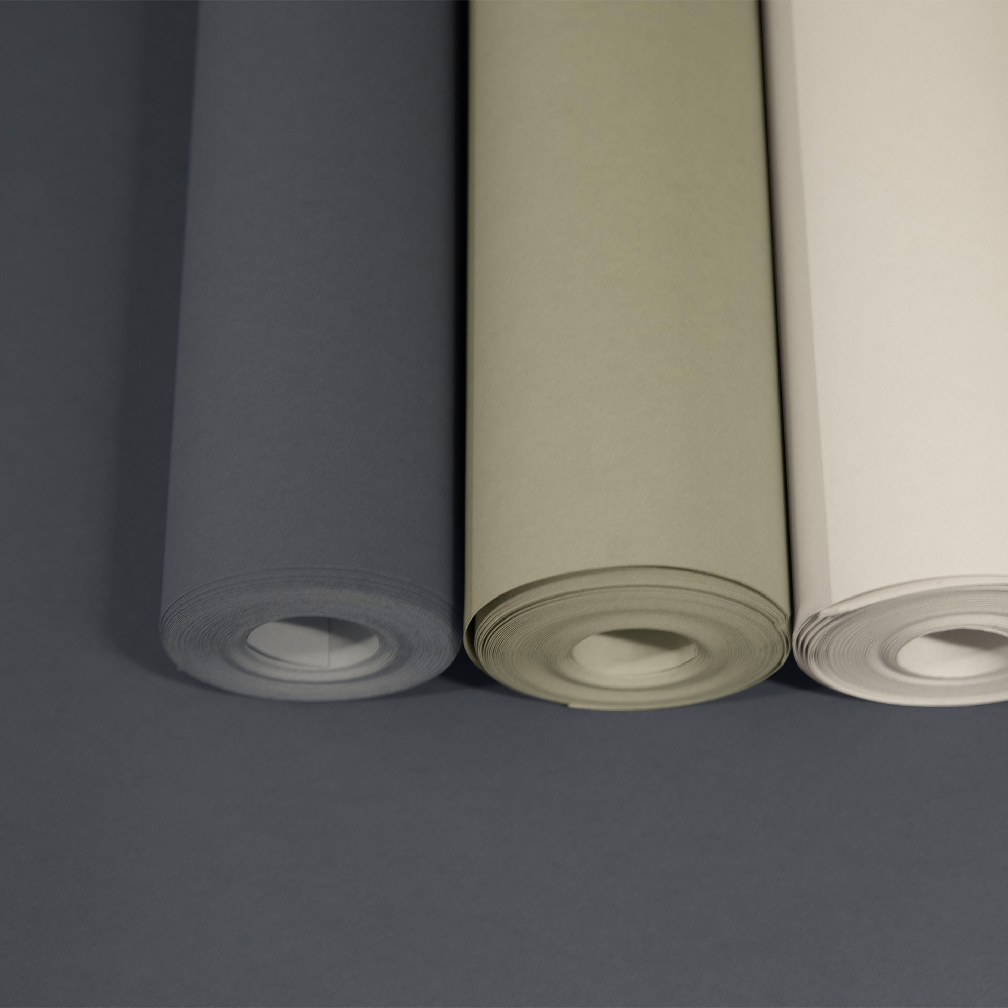 Hohenberger Vliestapete Chalk Chalk Uni Iron 65540