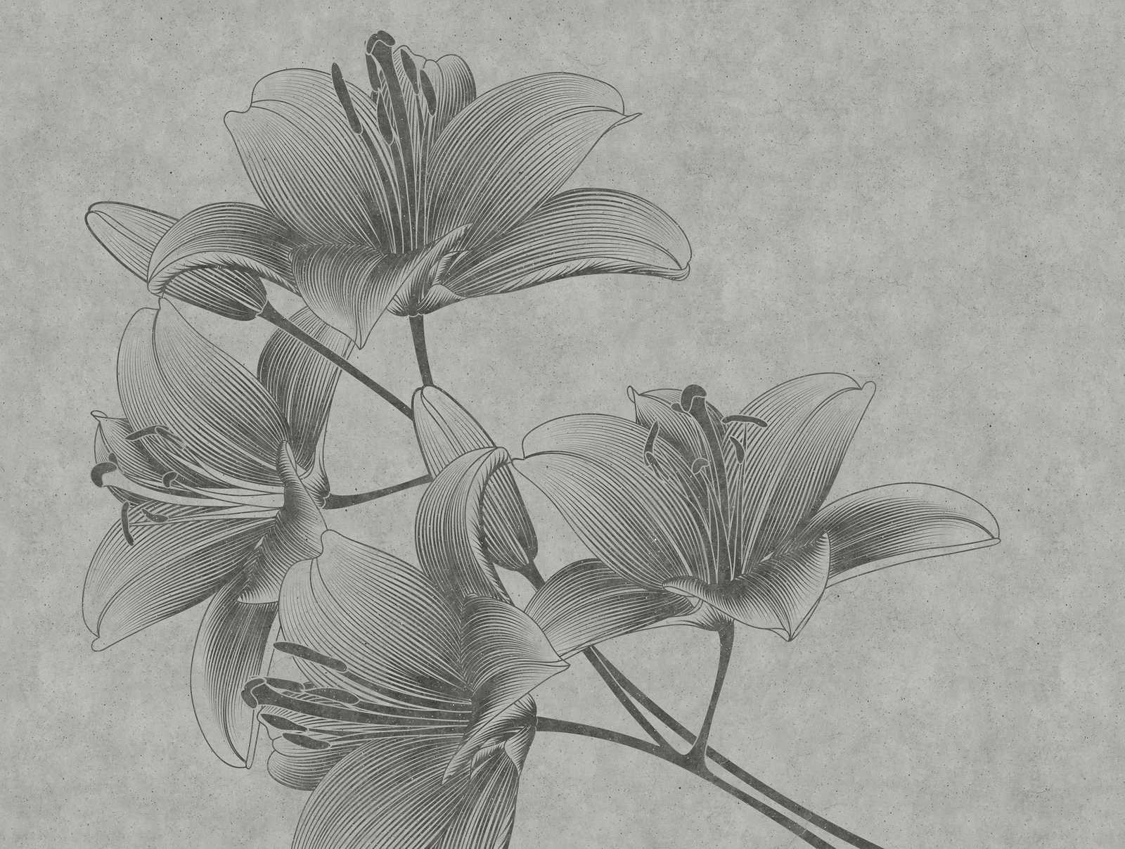 Livingwalls Vliestapete The Wall Blume 382781