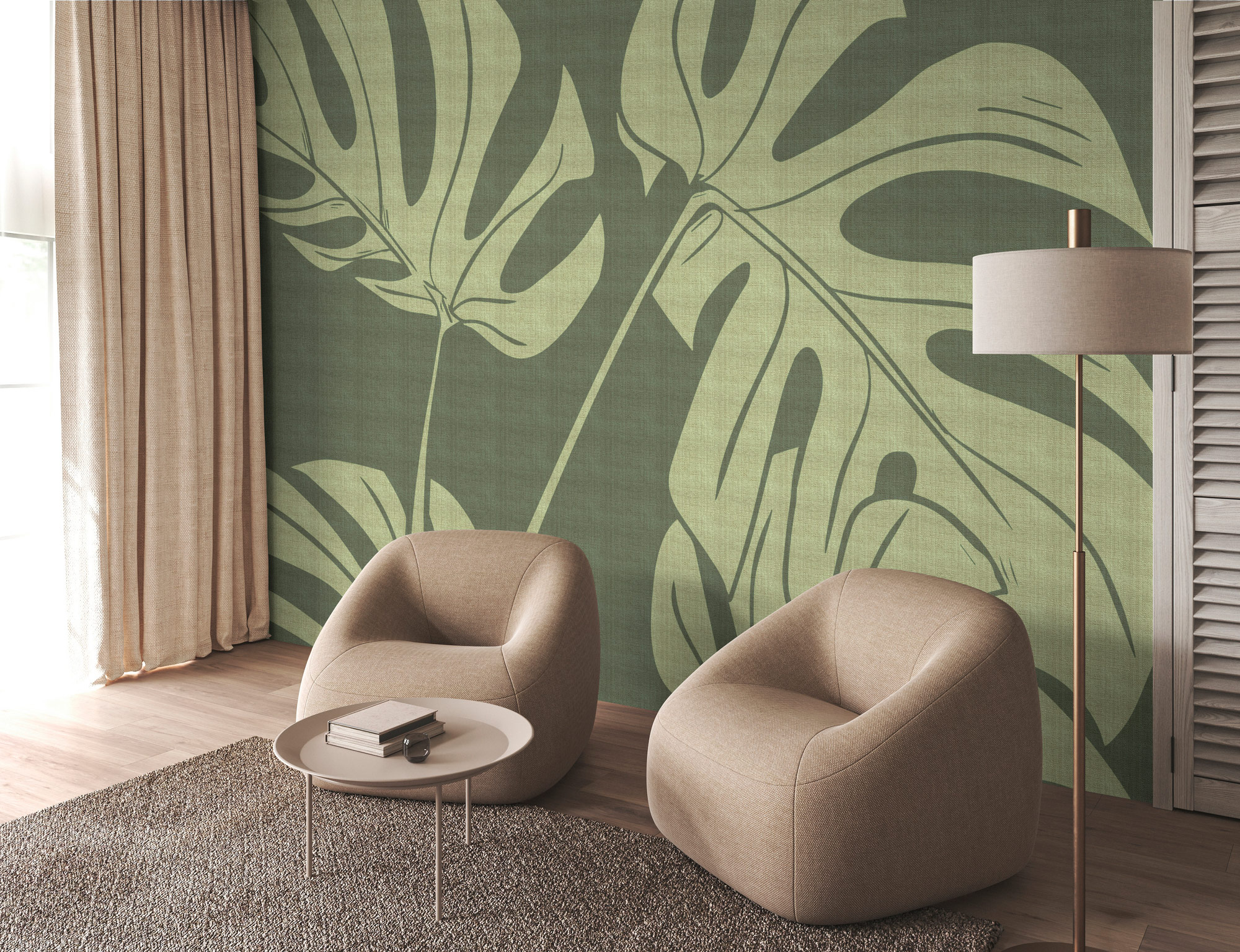 AS Fototapete Walls by Patel 5 Pflanzen Grün DD134165