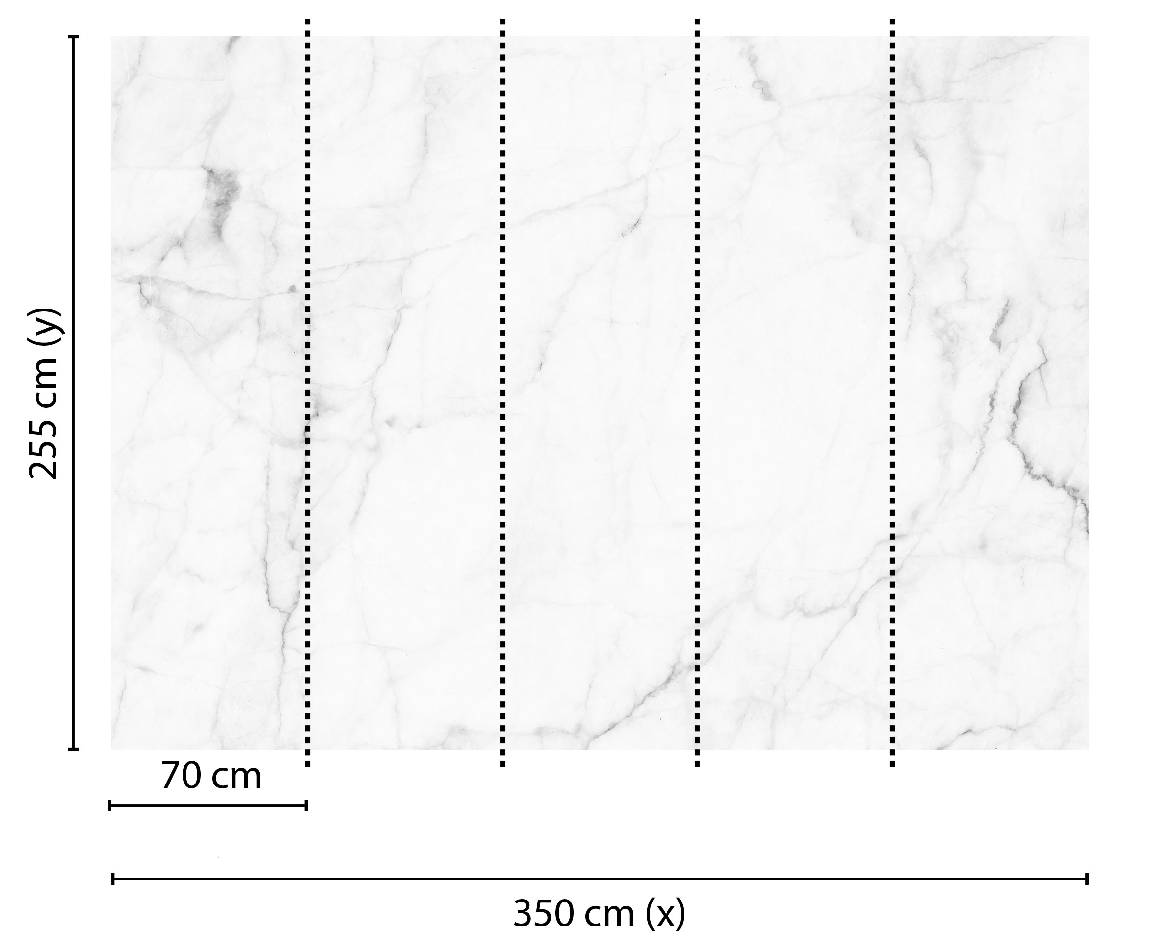 AS Fototapete Designwalls White Marble DD118756