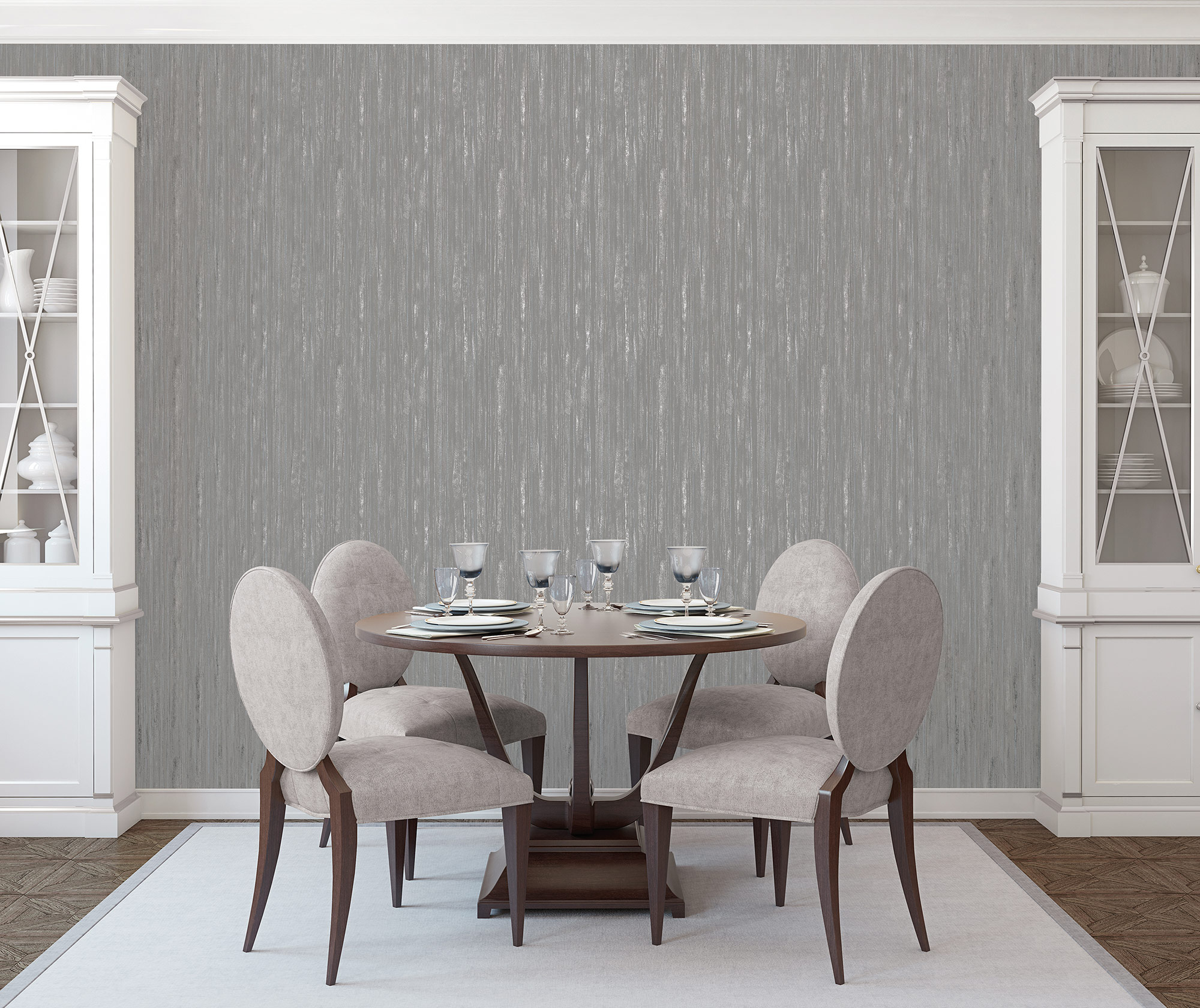 Essener Vliestapete Special FX 2 Silbergrau G67706