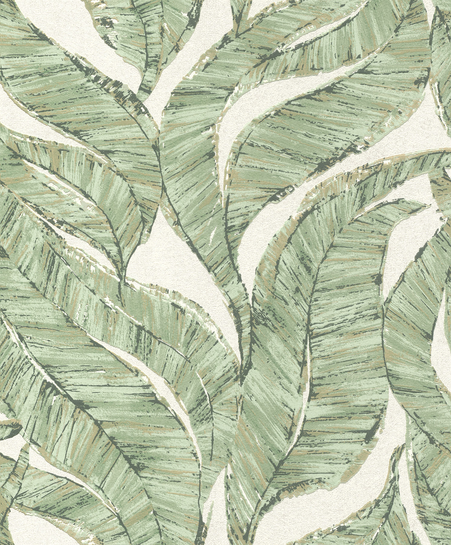 Rasch Vliestapete Welcome Home Grün Blätter 653434 Rasch Vliestapete Welcome Home Grün Blätter 653434