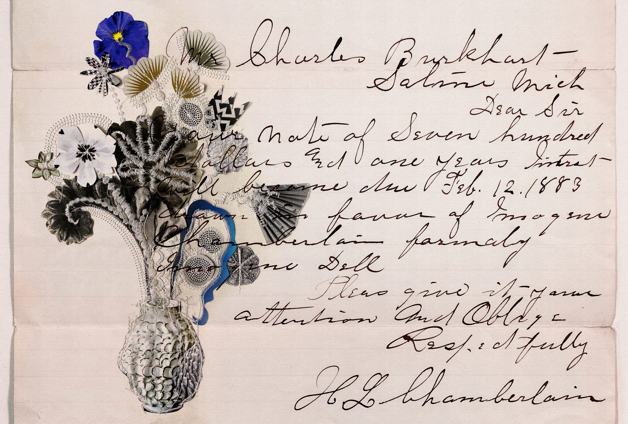 AS Fototapete Walls by Patel 5 Brief Creme DD134375