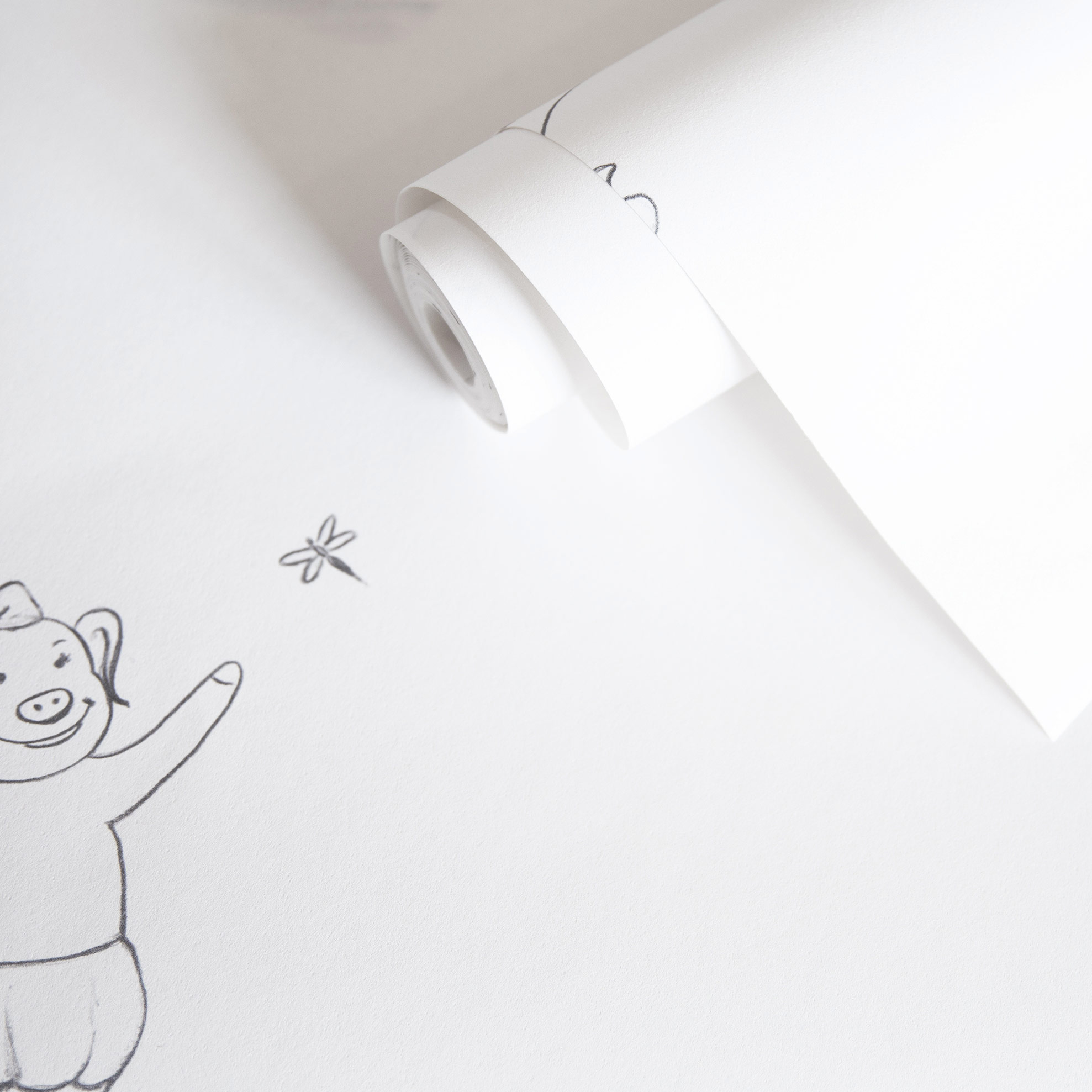 Hohenberger Vliestapete Happy Inner Child Happy Piggy 18281