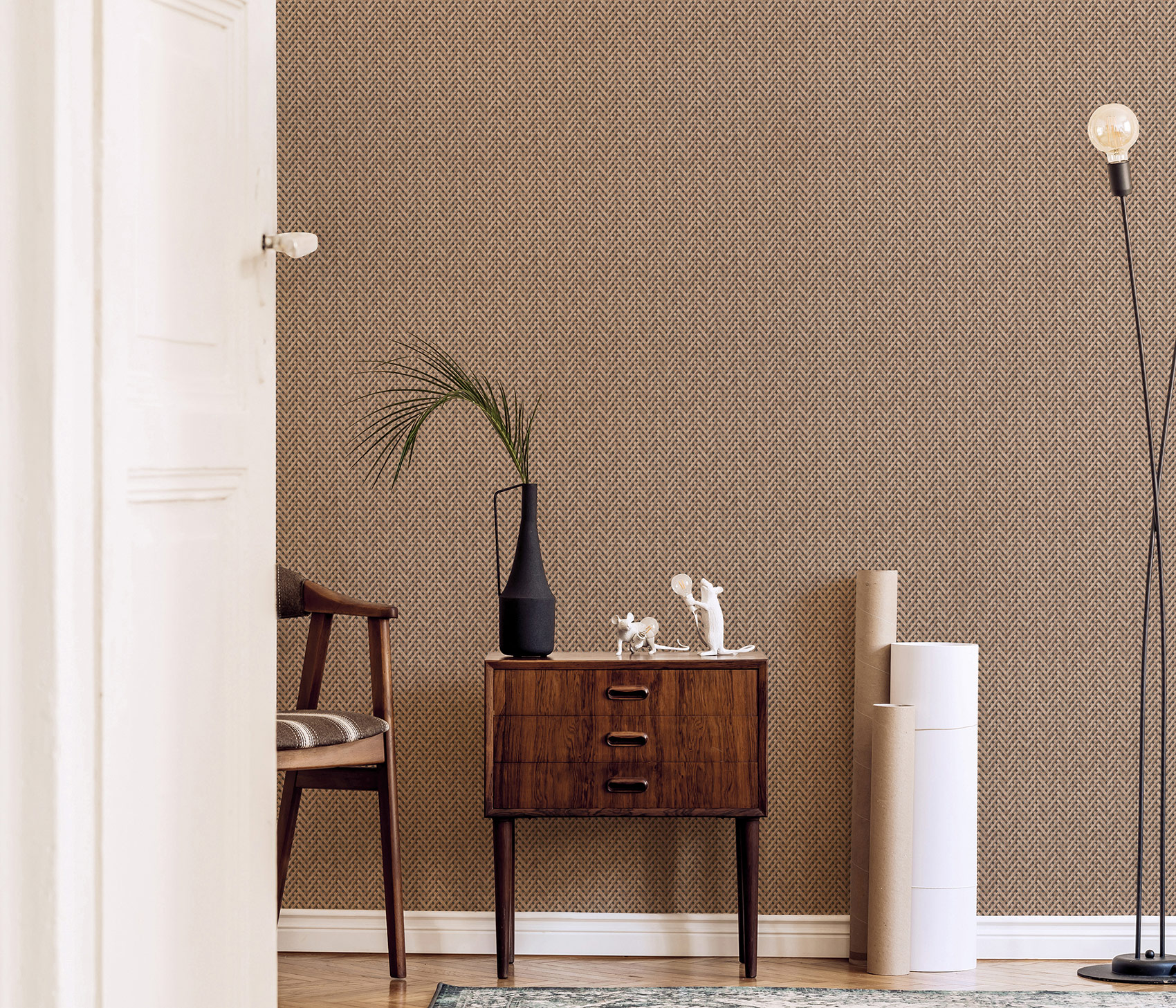 Erismann Vliestapete Code Nature beige 1020902