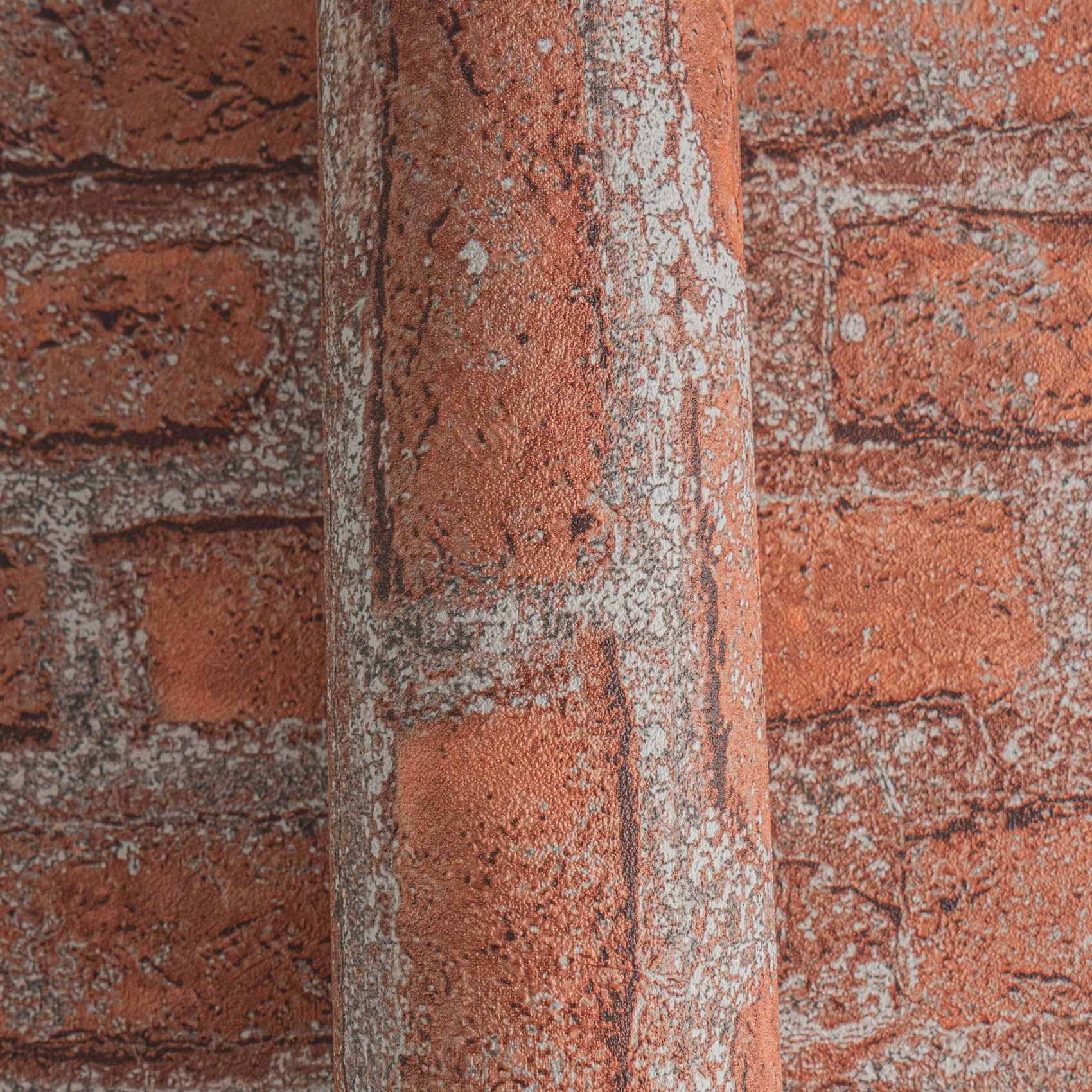 AS Vliestapete Elements 2 Steintapete Rot Mauer 361392