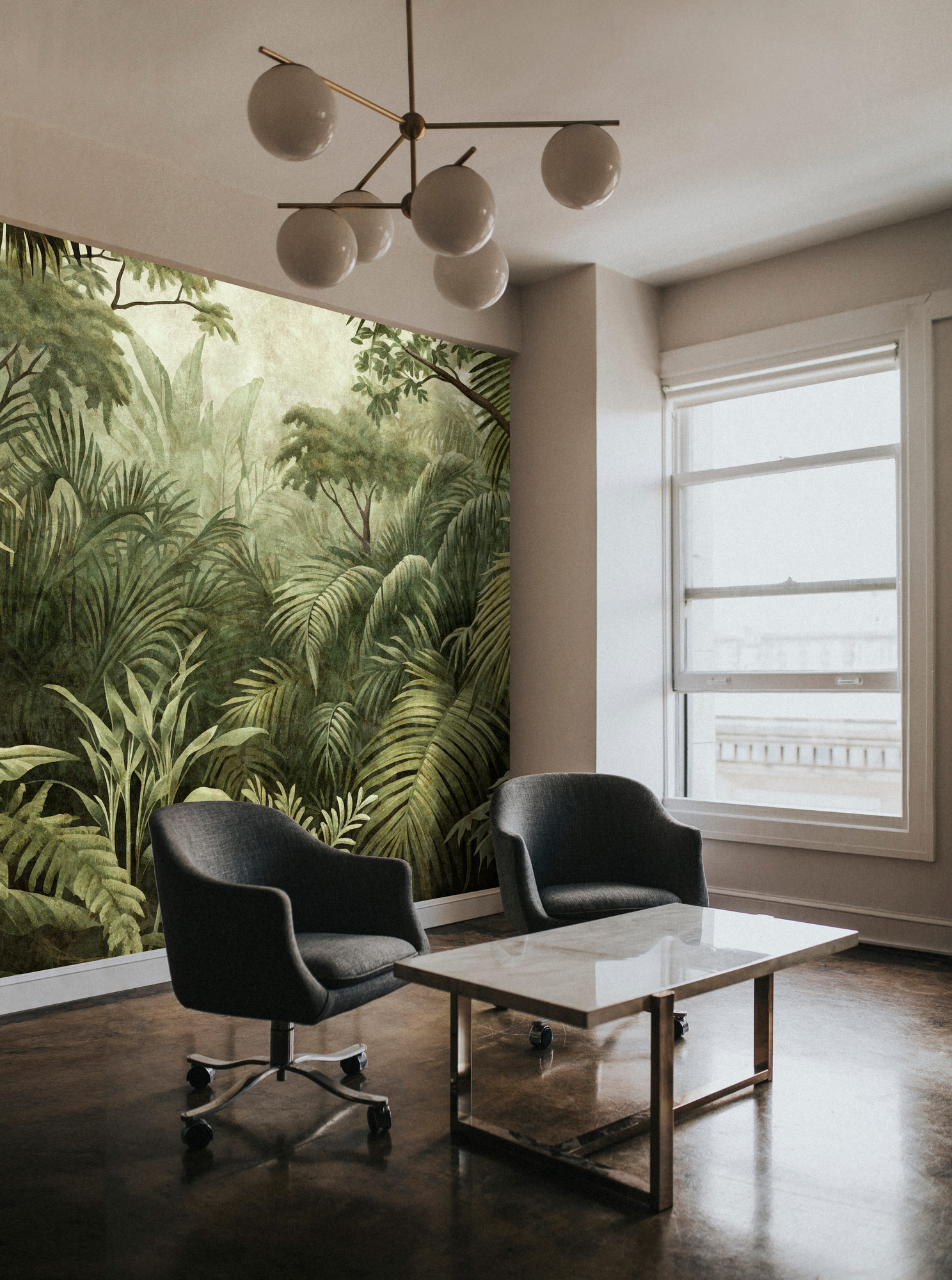 AS Fototapete Walls by Patel 5 Dschungel Grün DD134273