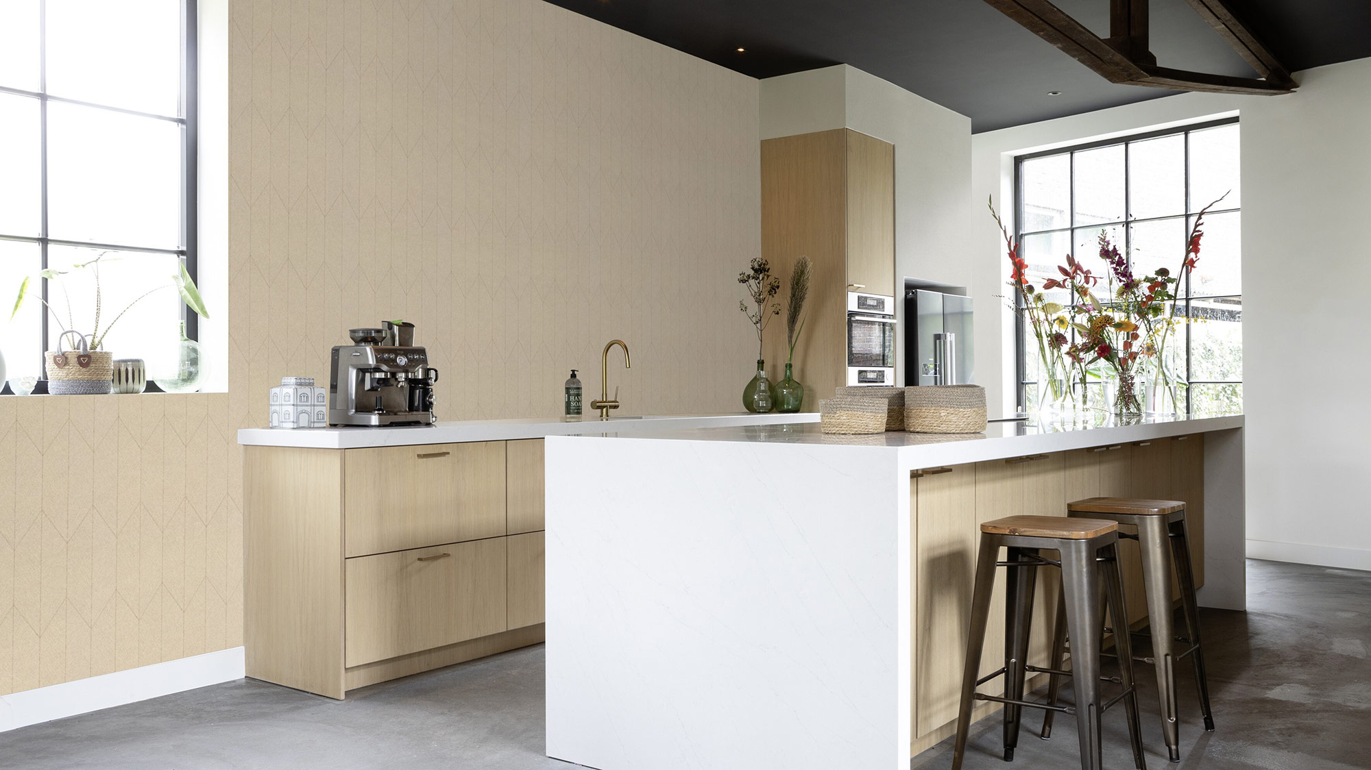 Rasch Vliestapete #followusaround Beige 816365