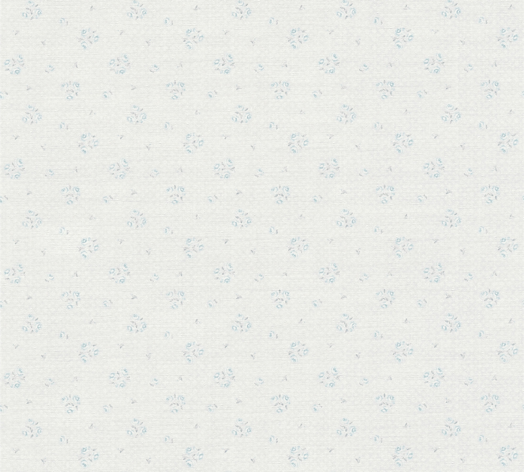 AS Vliestapete Maison Charme Blümchen hellgrau 390674 AS Vliestapete Maison Charme Blümchen hellgrau 390674