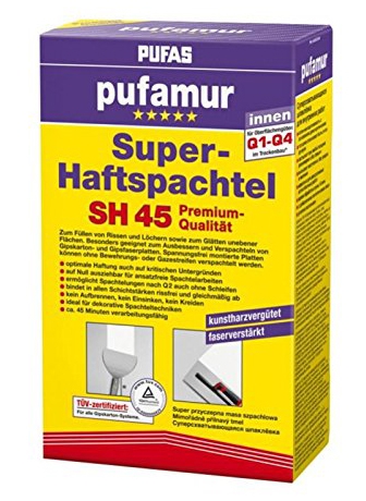 PUFAS pufamur Super-Haftspachtel SH 45 premium | 1 kg