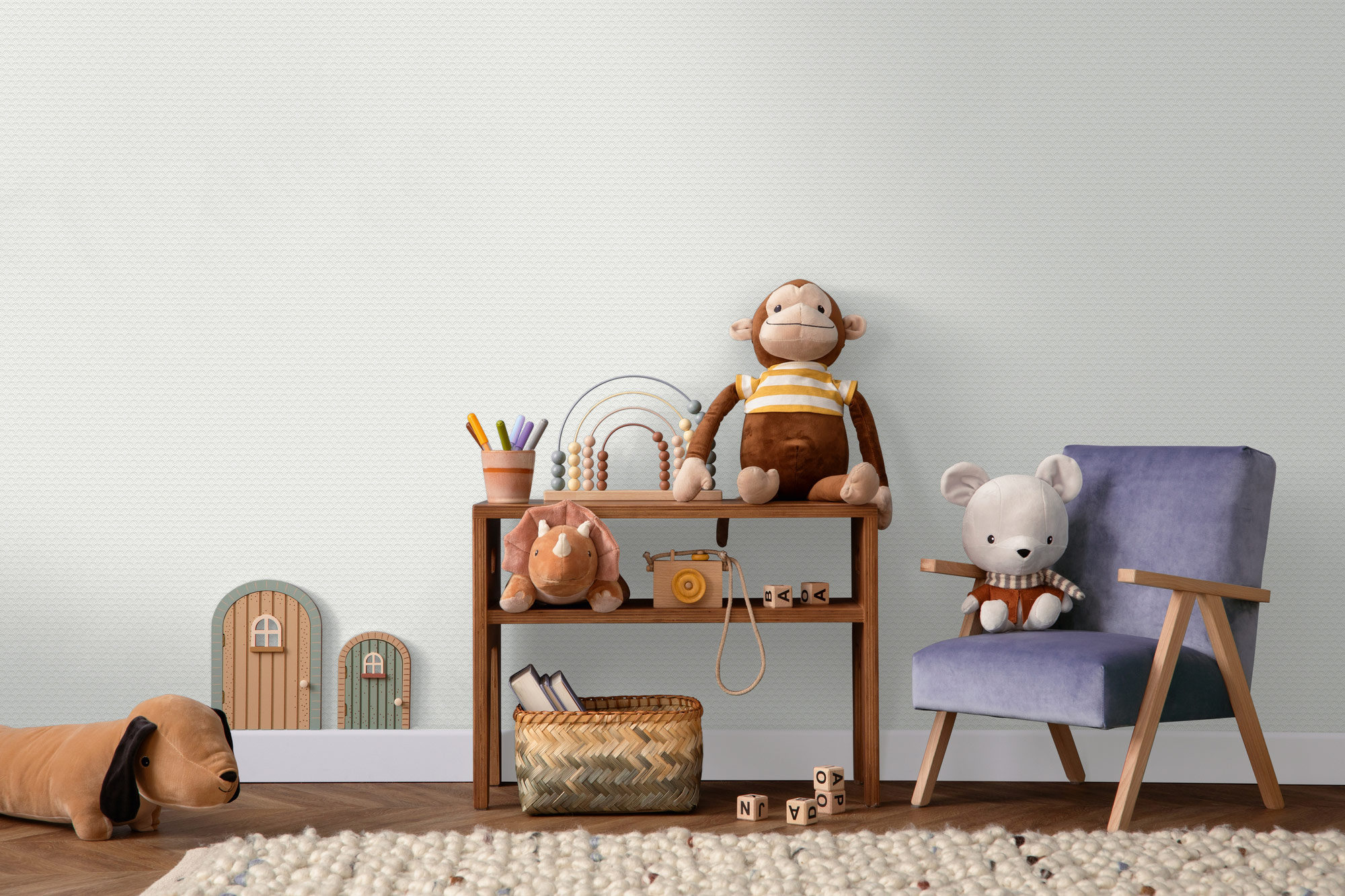 AS Vliestapete Kids Studio Grafik Grau 368978