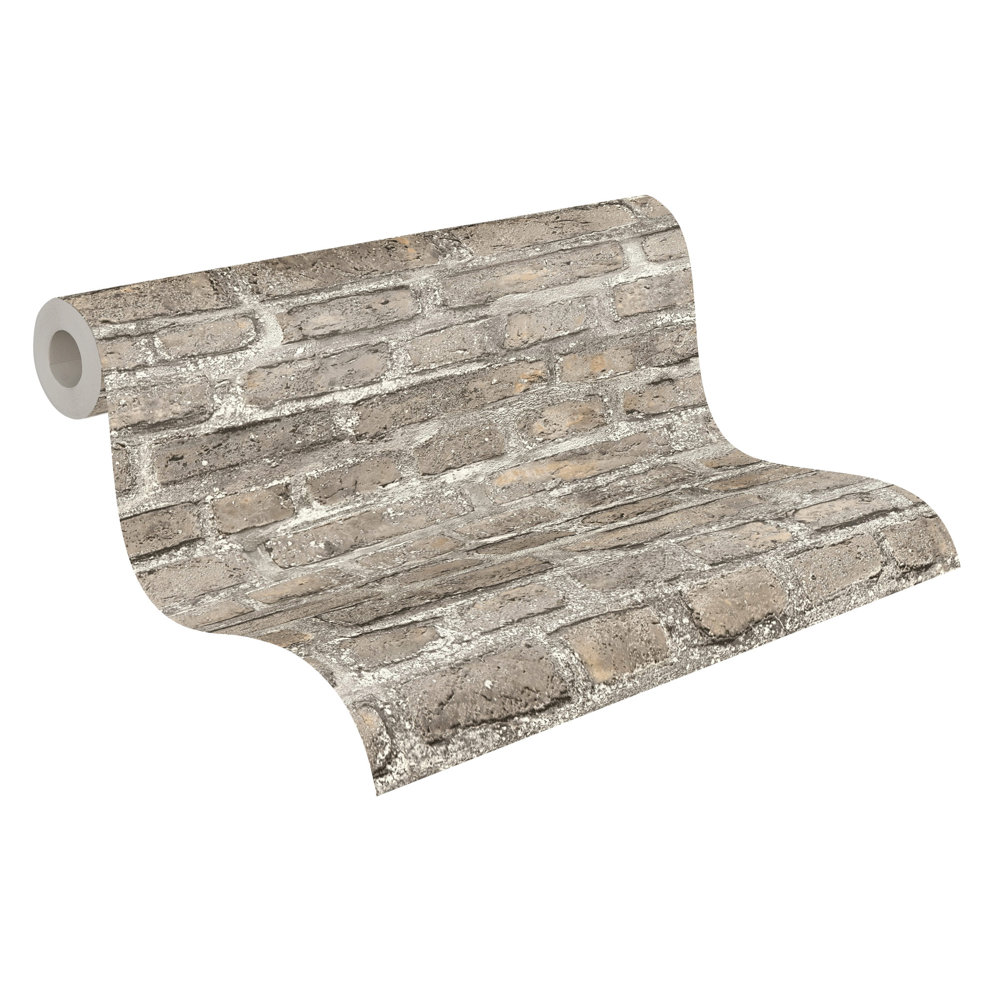 AS Vliestapete Elements 2 Steintapete Grau 361394