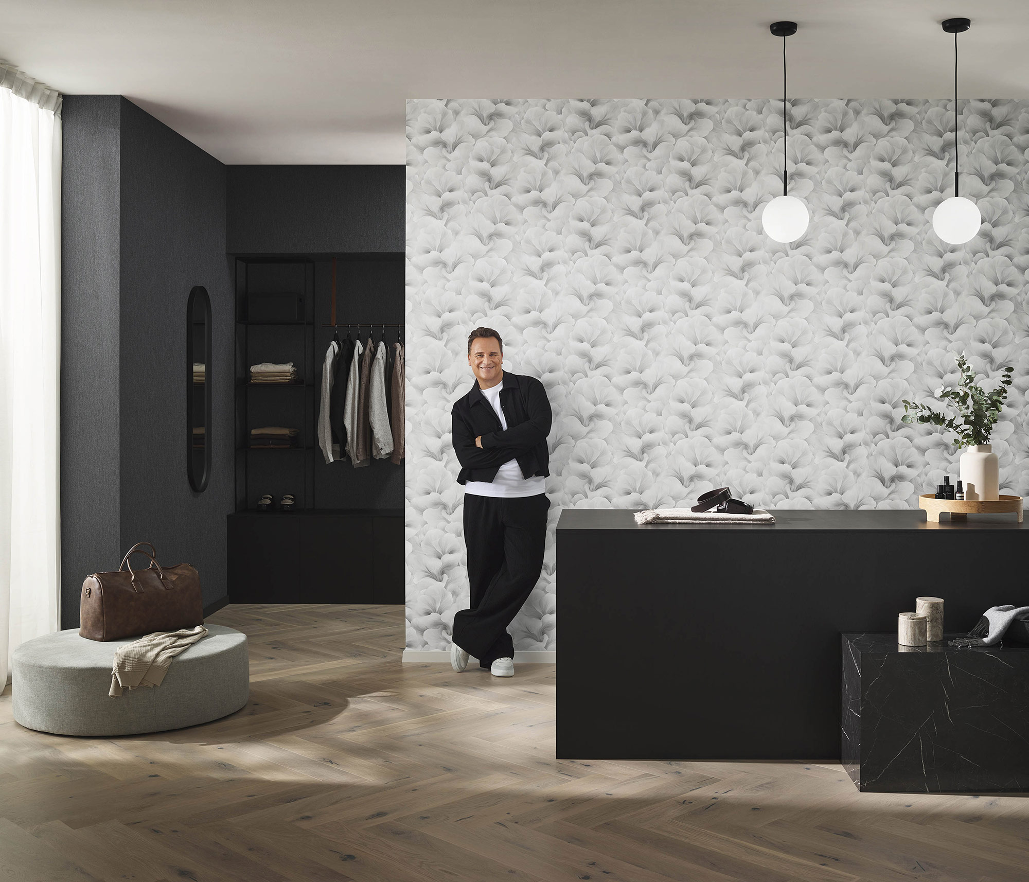 Erismann Vliestapete GMK Fashion for Walls 5 grau 1052731