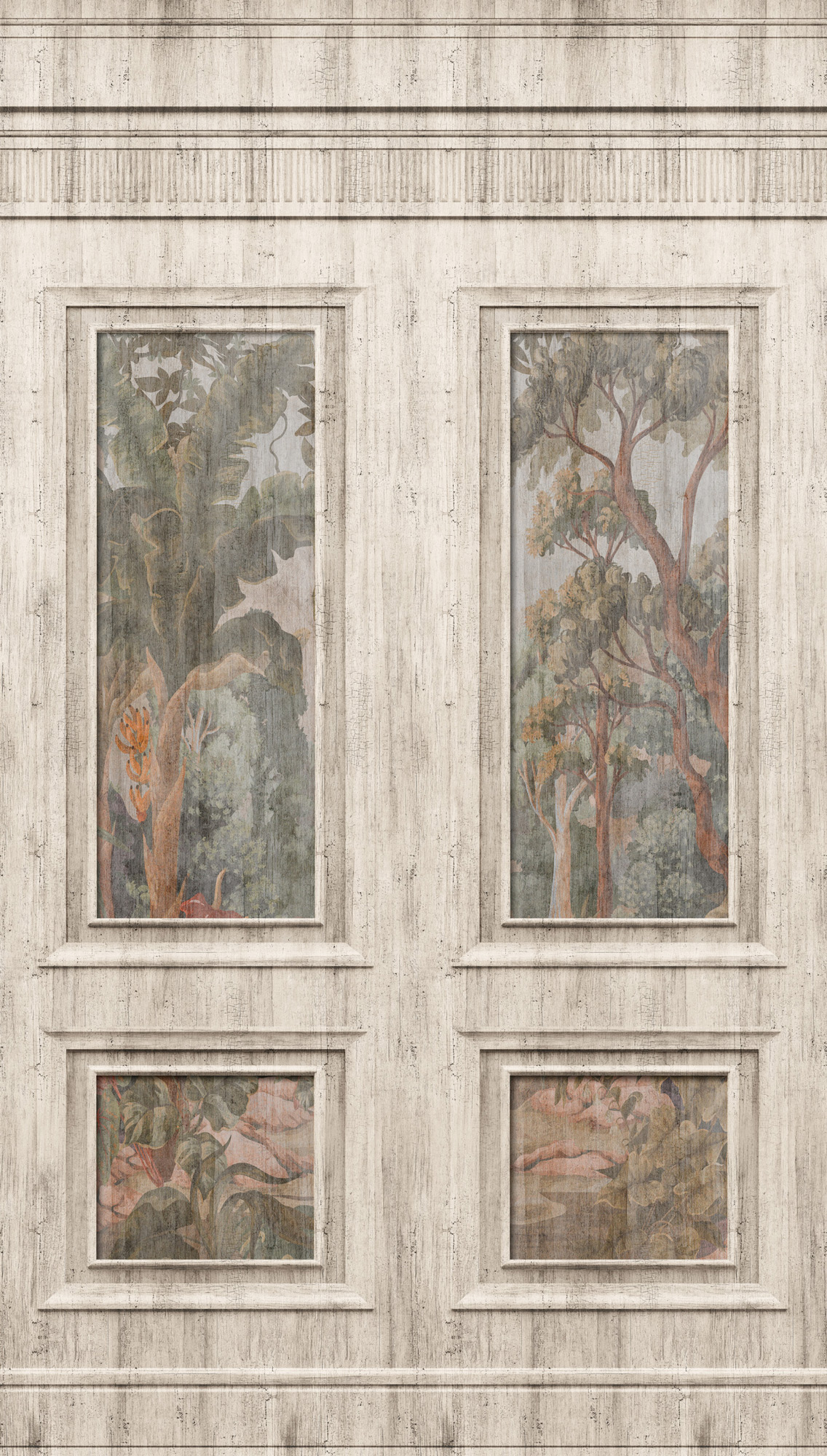 AS Vliestapete Wallpanel beige Wald 398041 AS Vliestapete Wallpanel beige Wald 398041