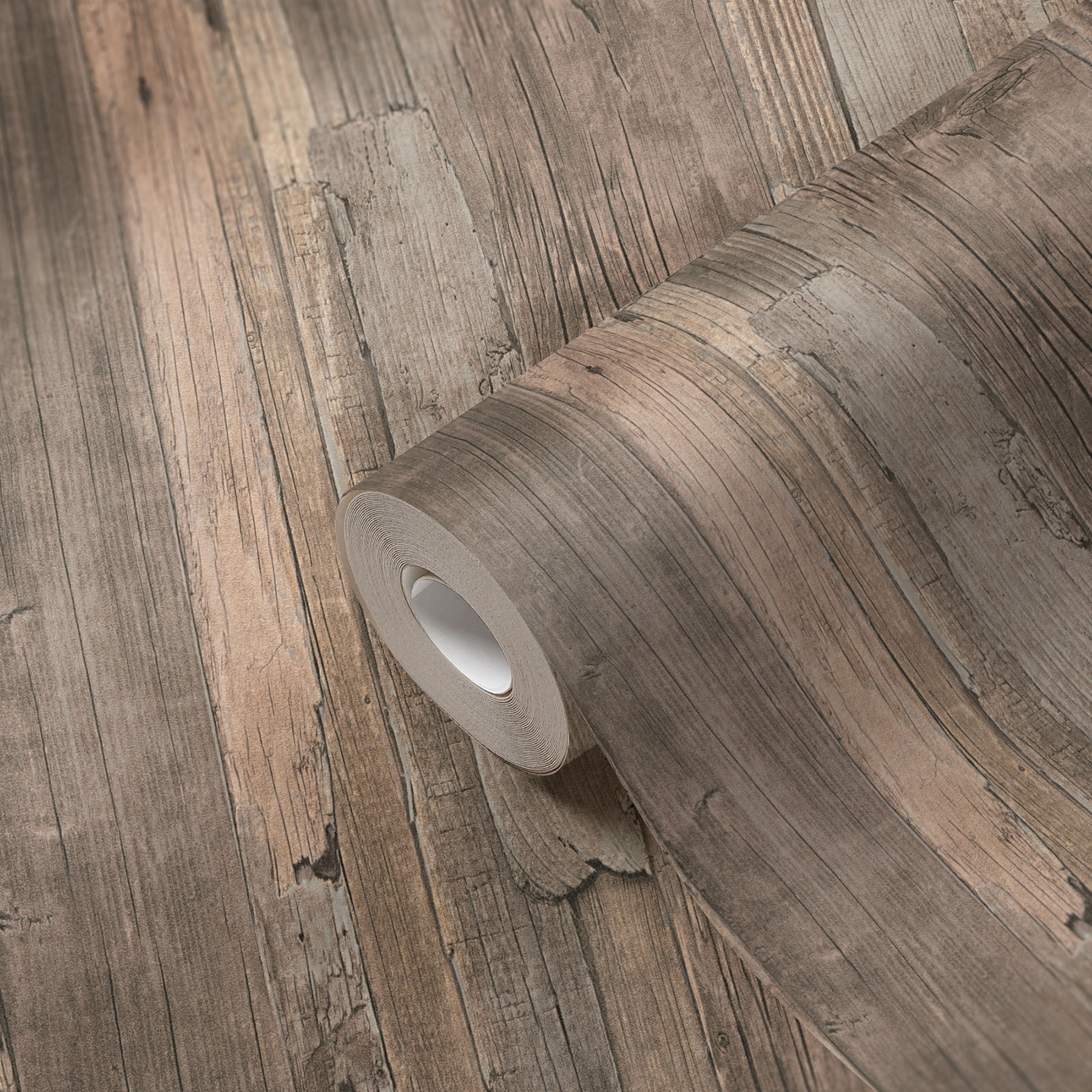 AS Vliestapete Elements 2 Holzoptik Beige 954053