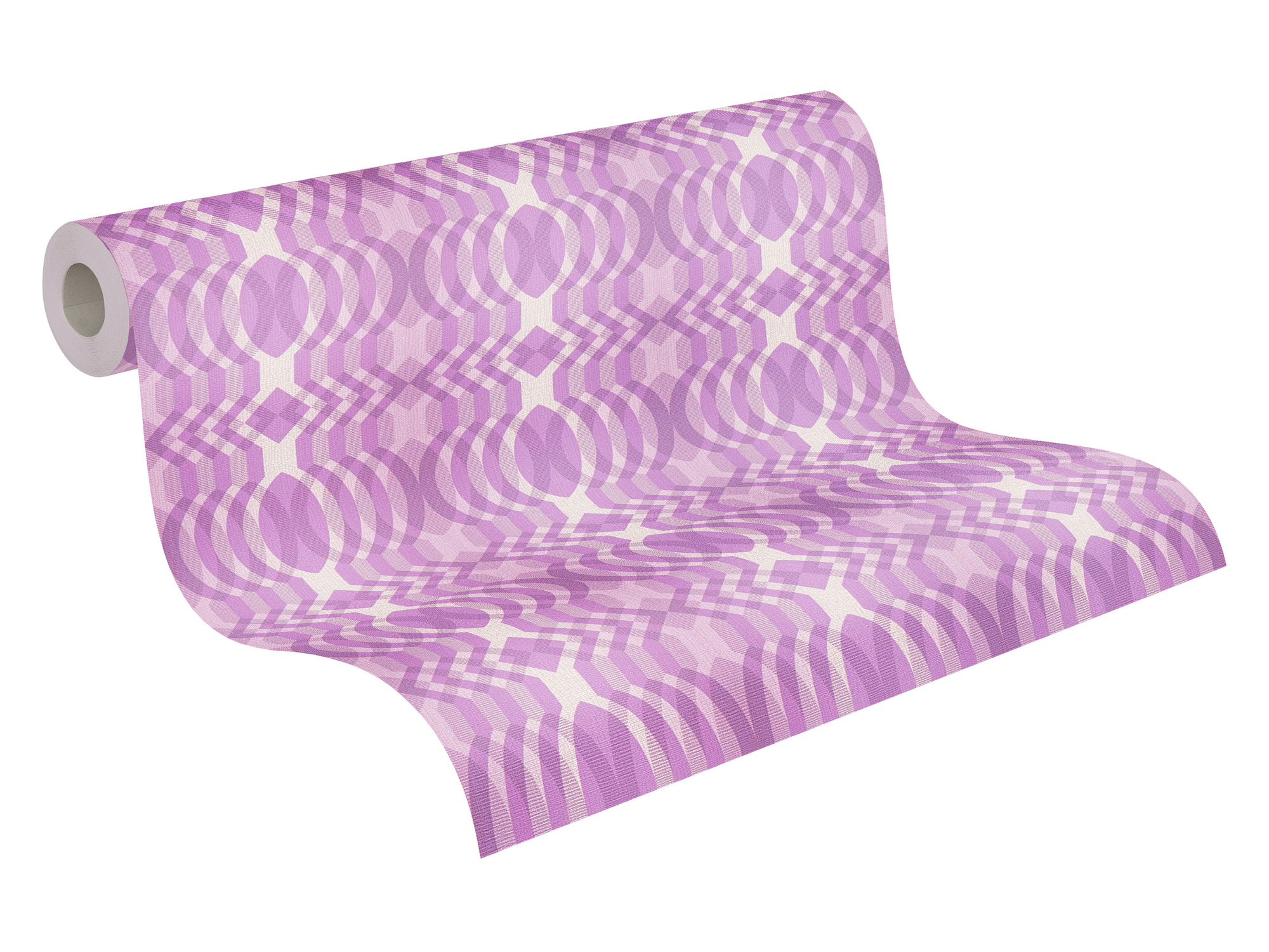 AS Creation Vliestapete Retro Chic Lila 395343