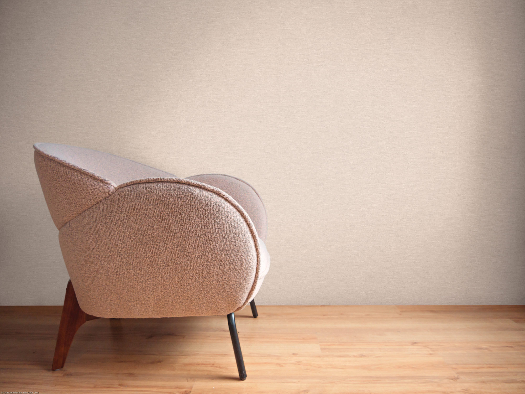 AS Vliestapete French Affair Einfarbig Beige 395757