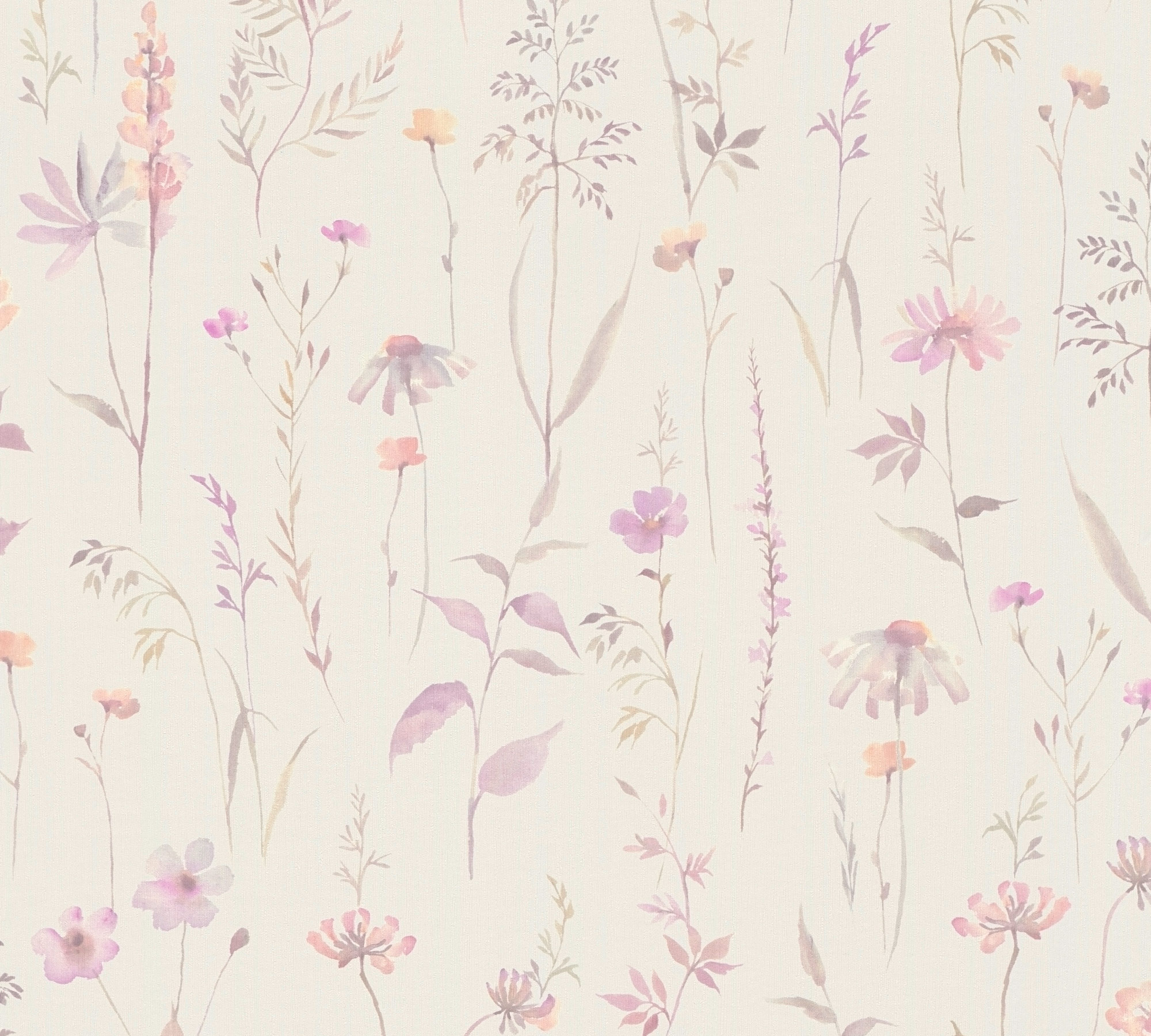 AS Vliestapete Trend Spectrum Blumentapete Creme 792374