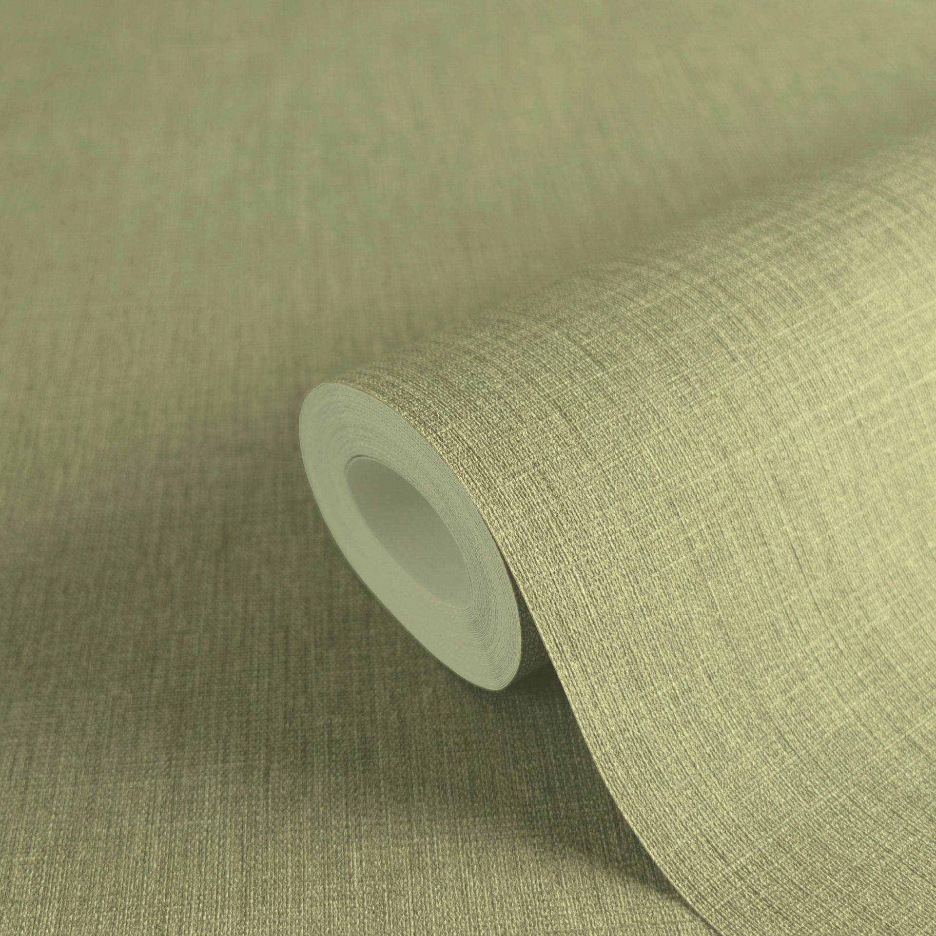 Livingwalls Vliestapete Stories of Life Uni Grün 396521