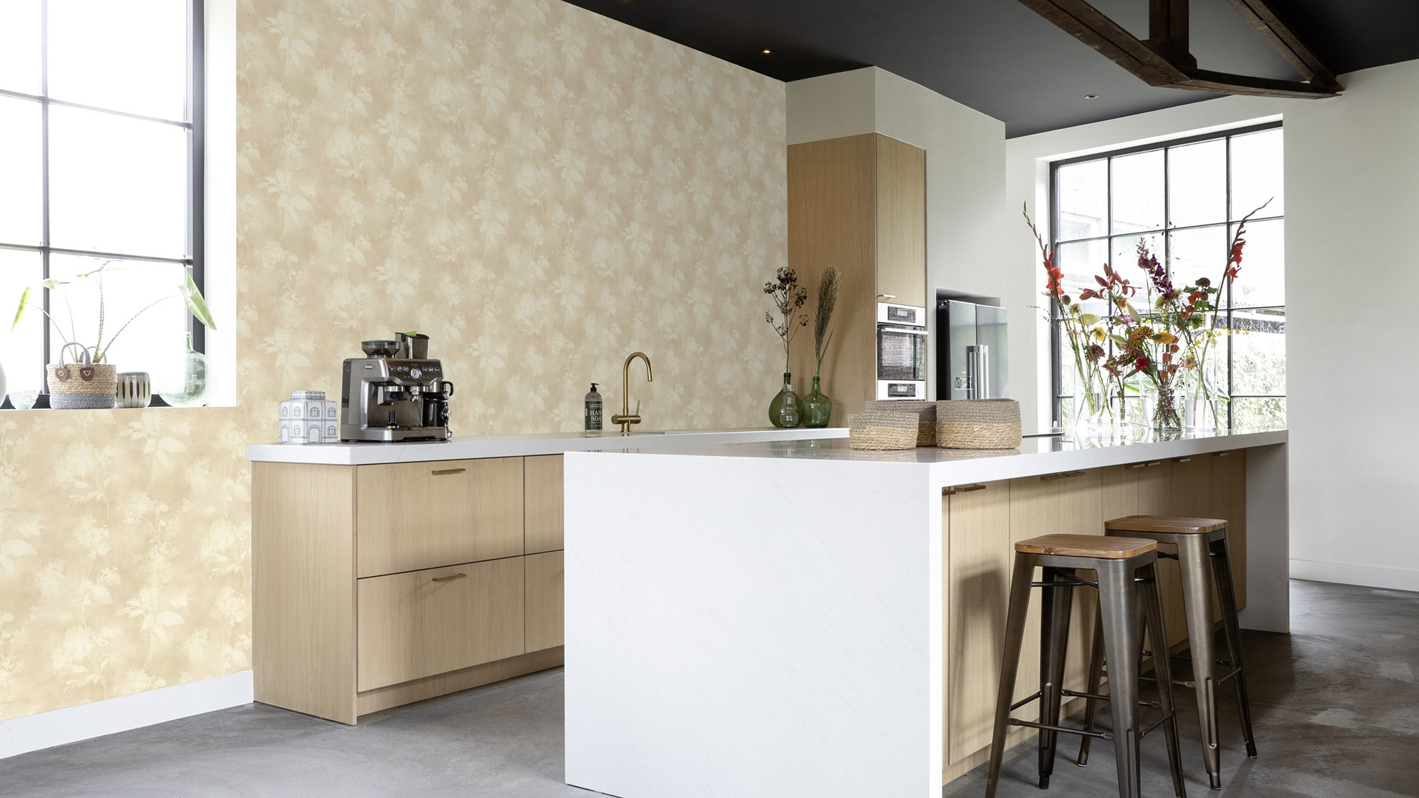 Rasch Vliestapete Florentine 4 Blumen 481419