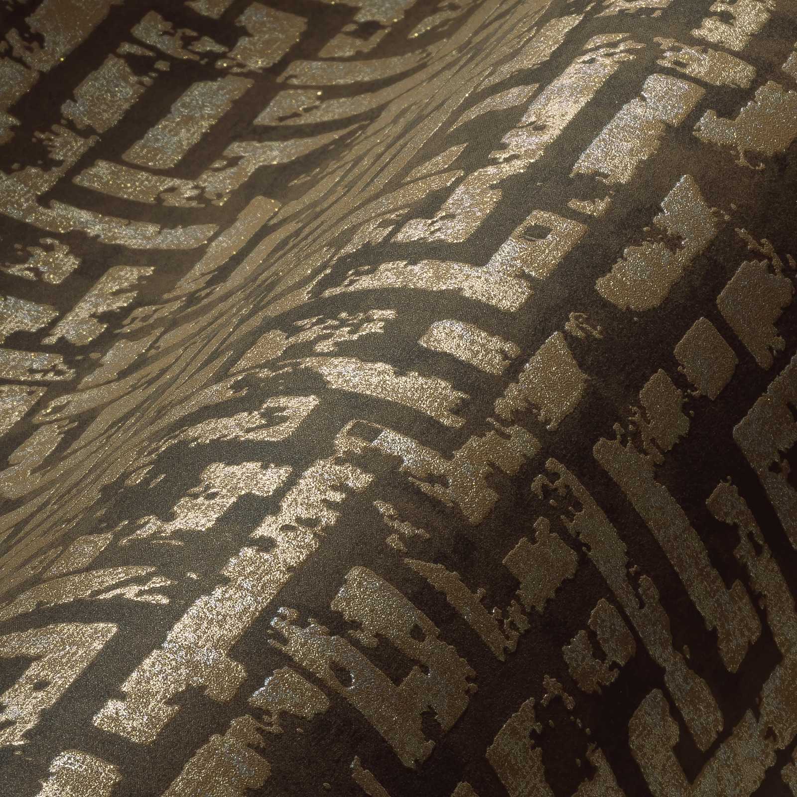 Livingwalls Vliestapete My Home My Spa Geometrisch 386955