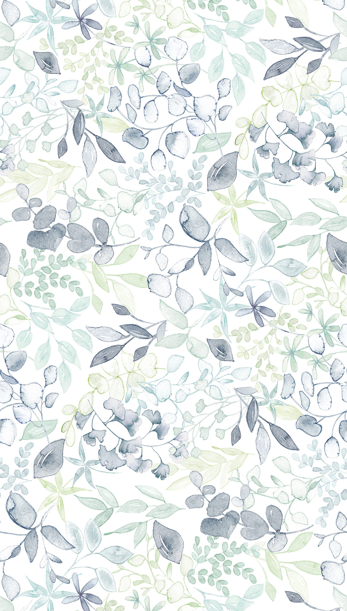 AS Vliestapete Aquarell Dreams Blumentapete blau 396921