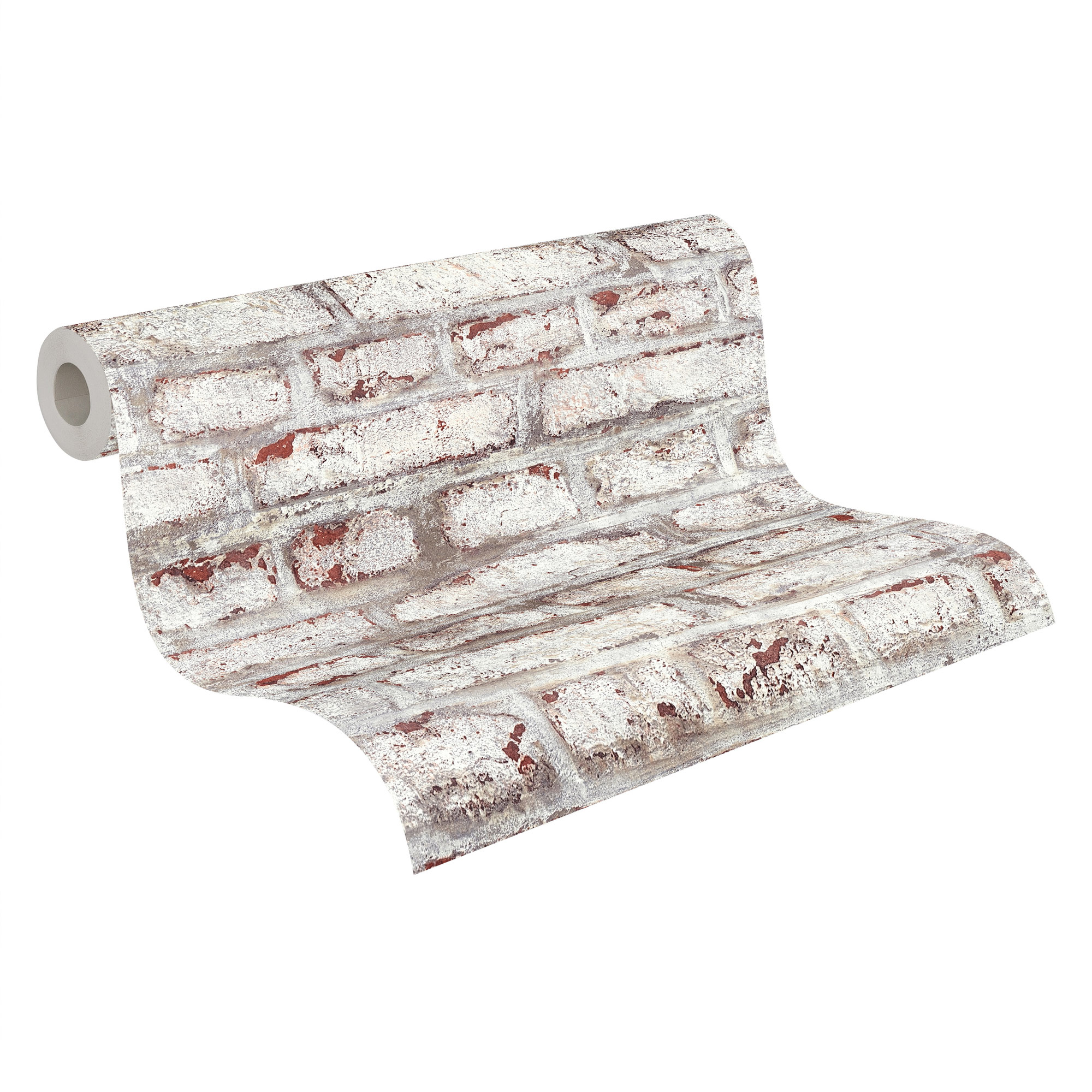 AS Vliestapete Elements 2 Steintapete Weiß 362801