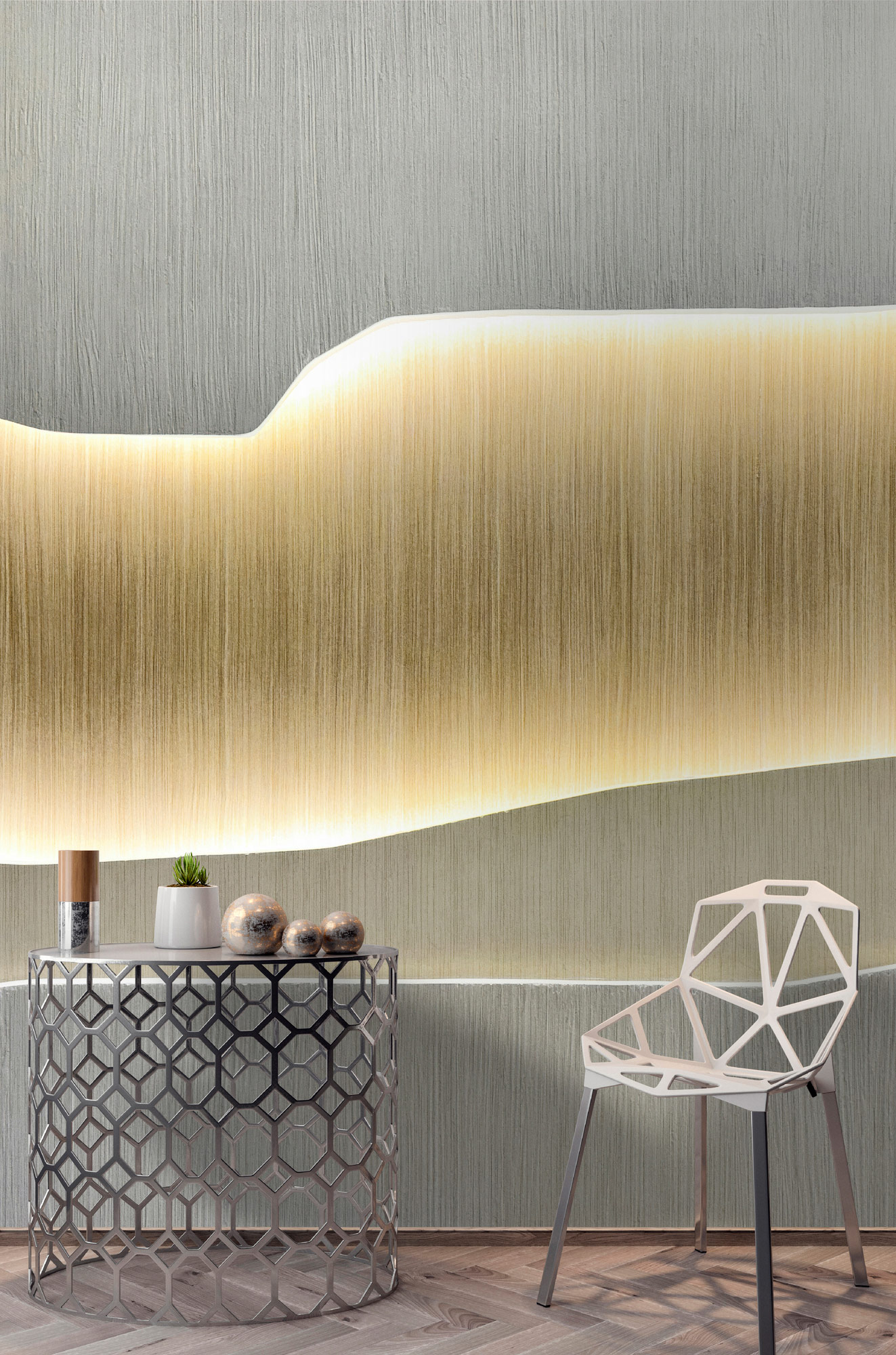 AS Fototapete Walls by Patel 5 Abstrakt Gold DD135035