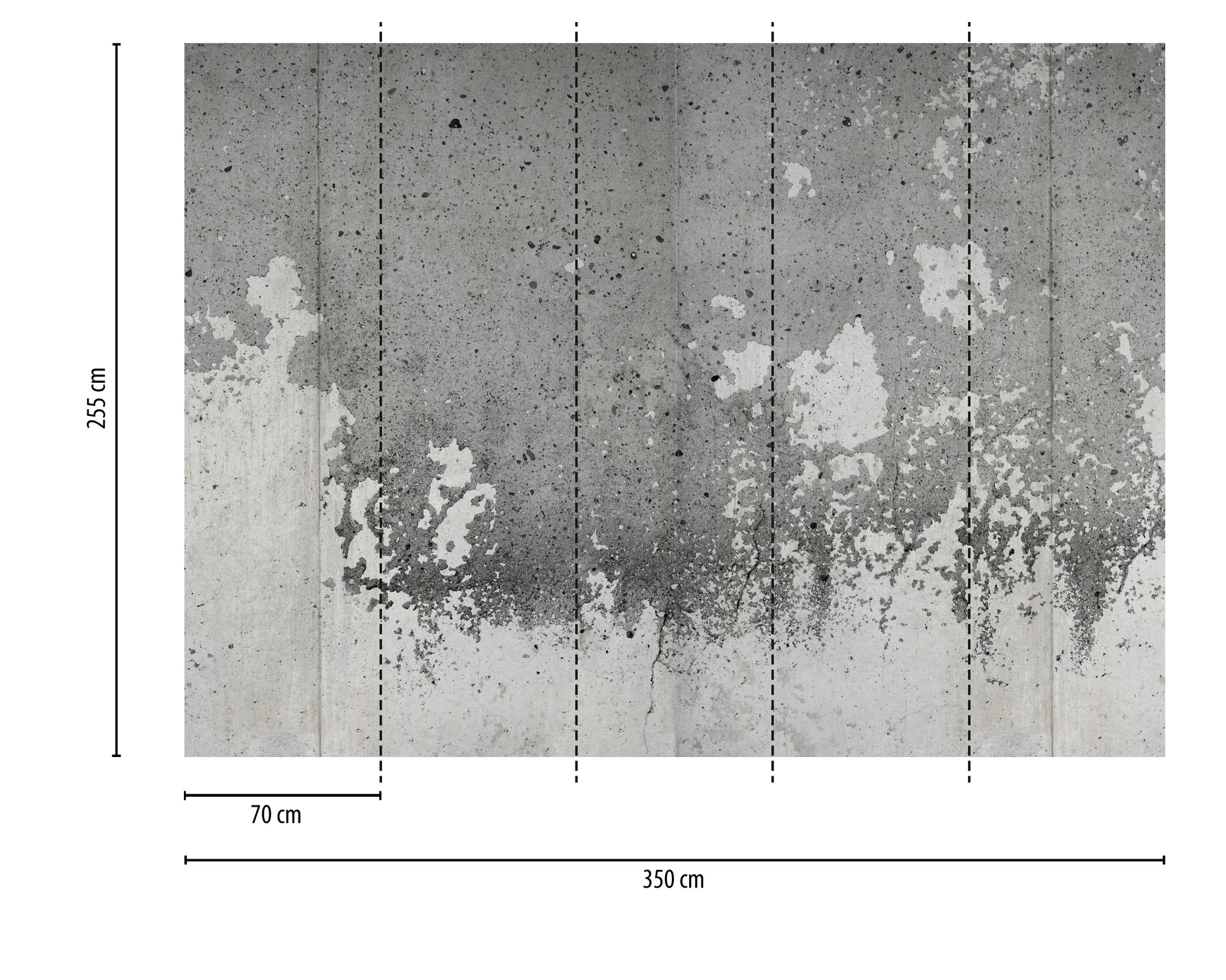 AS Fototapete Designwalls 2 Betonoptik Oberfläche DD123642