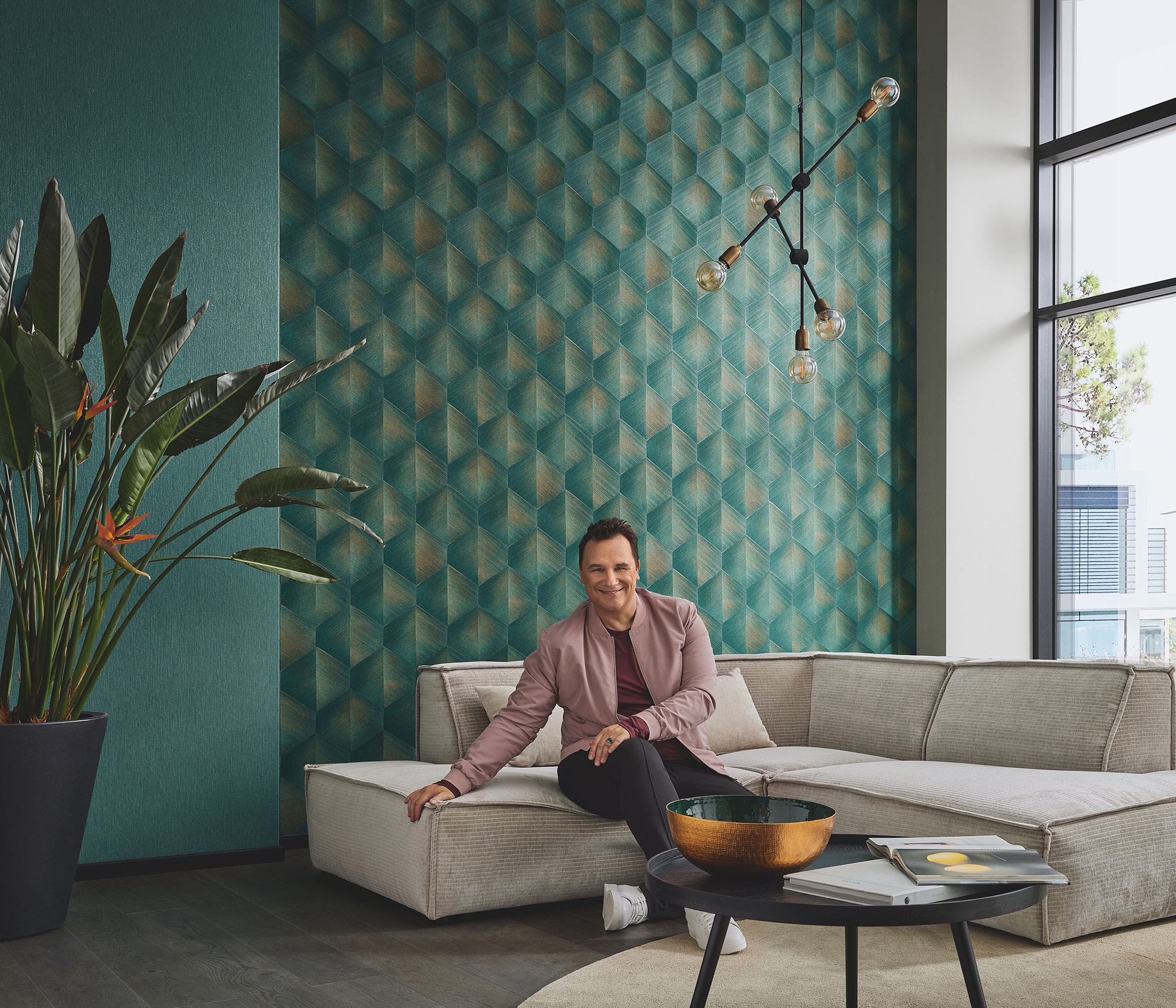 Erismann Vliestapete GMK Fashion for Walls 4 grün 1037019