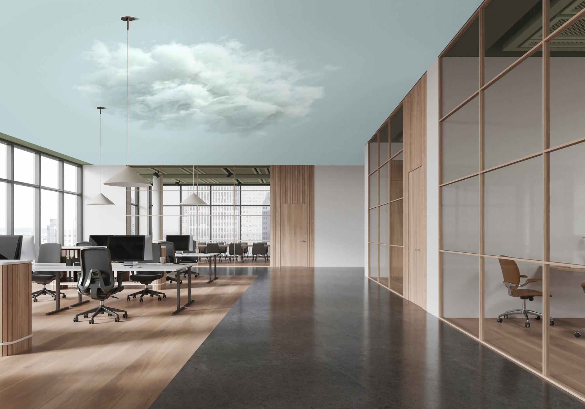 AS Fototapete Walls by Patel 5 Wolke Blau DD134687